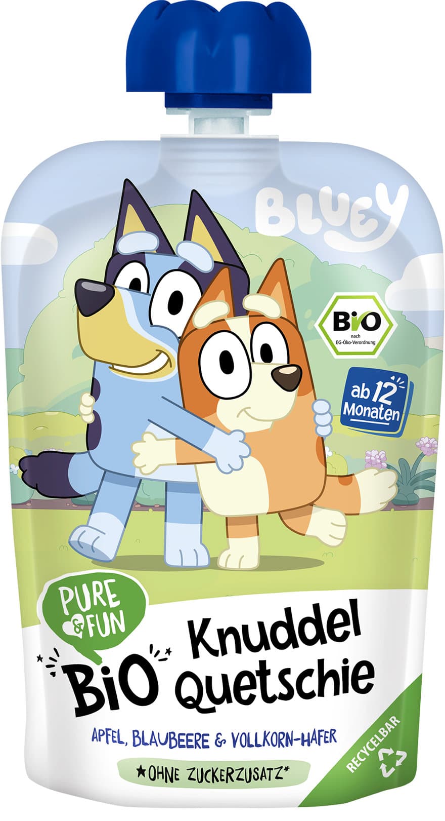 PURE&FUN Bio Bluey Knuddel Quetschie