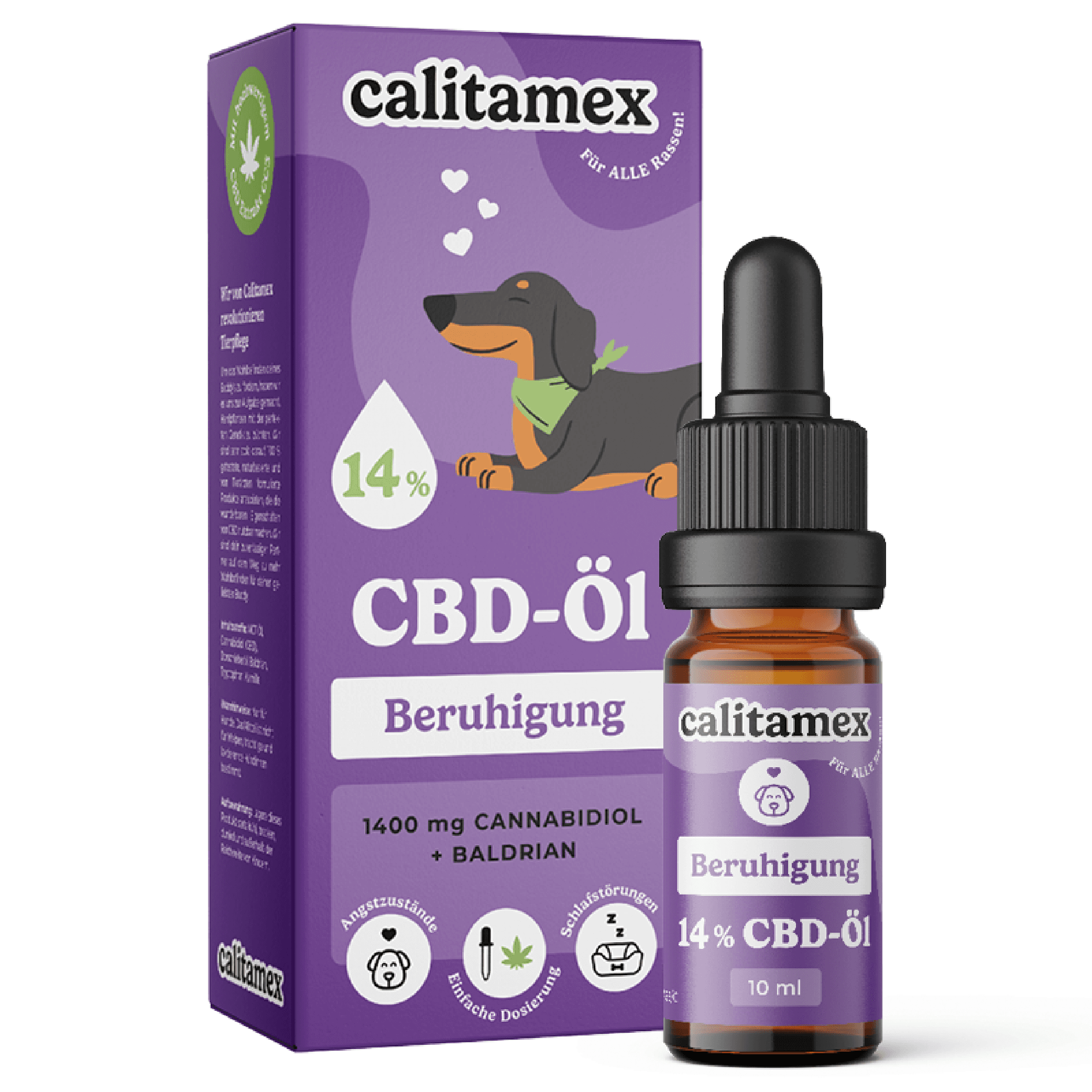 Calitamex CBD Öl Beruhigung 14%