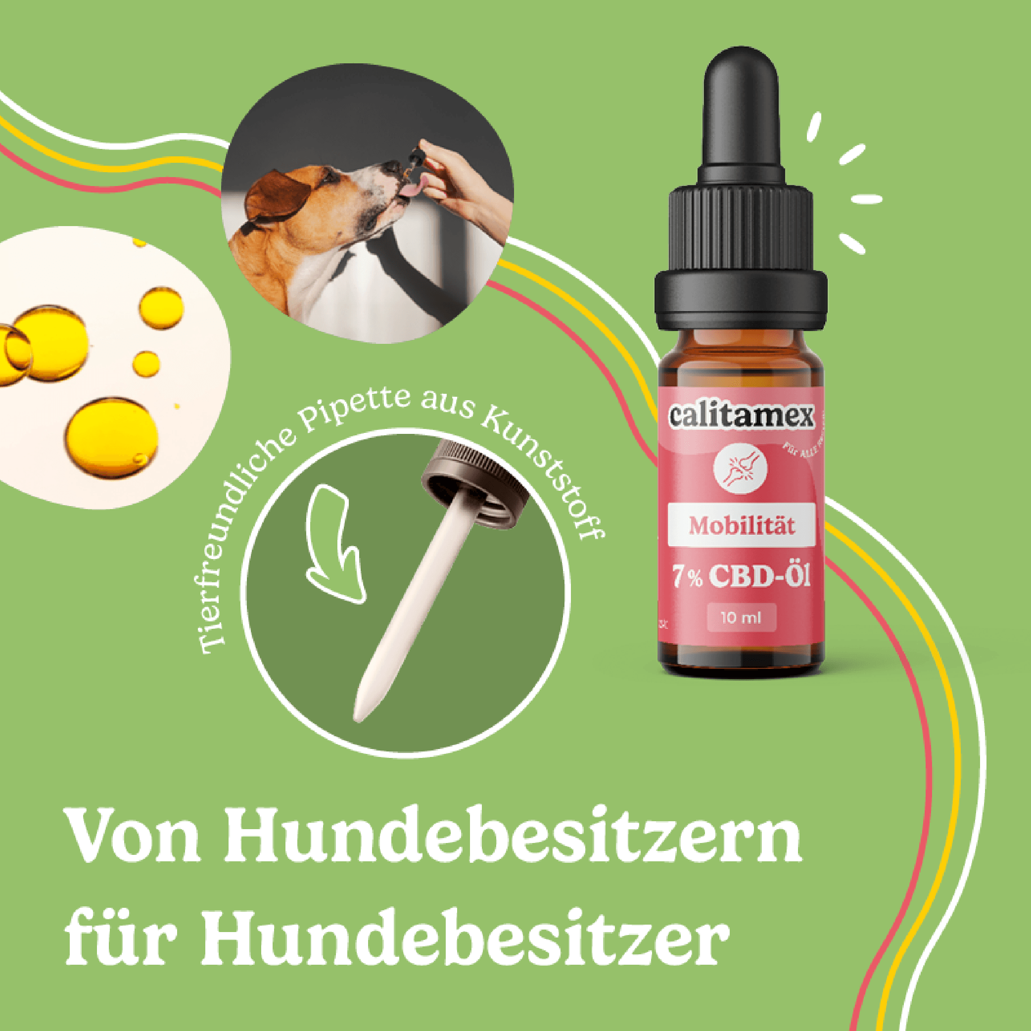 Produktbild Calitamex CBD Öl Mobilität 7% 5 von 5