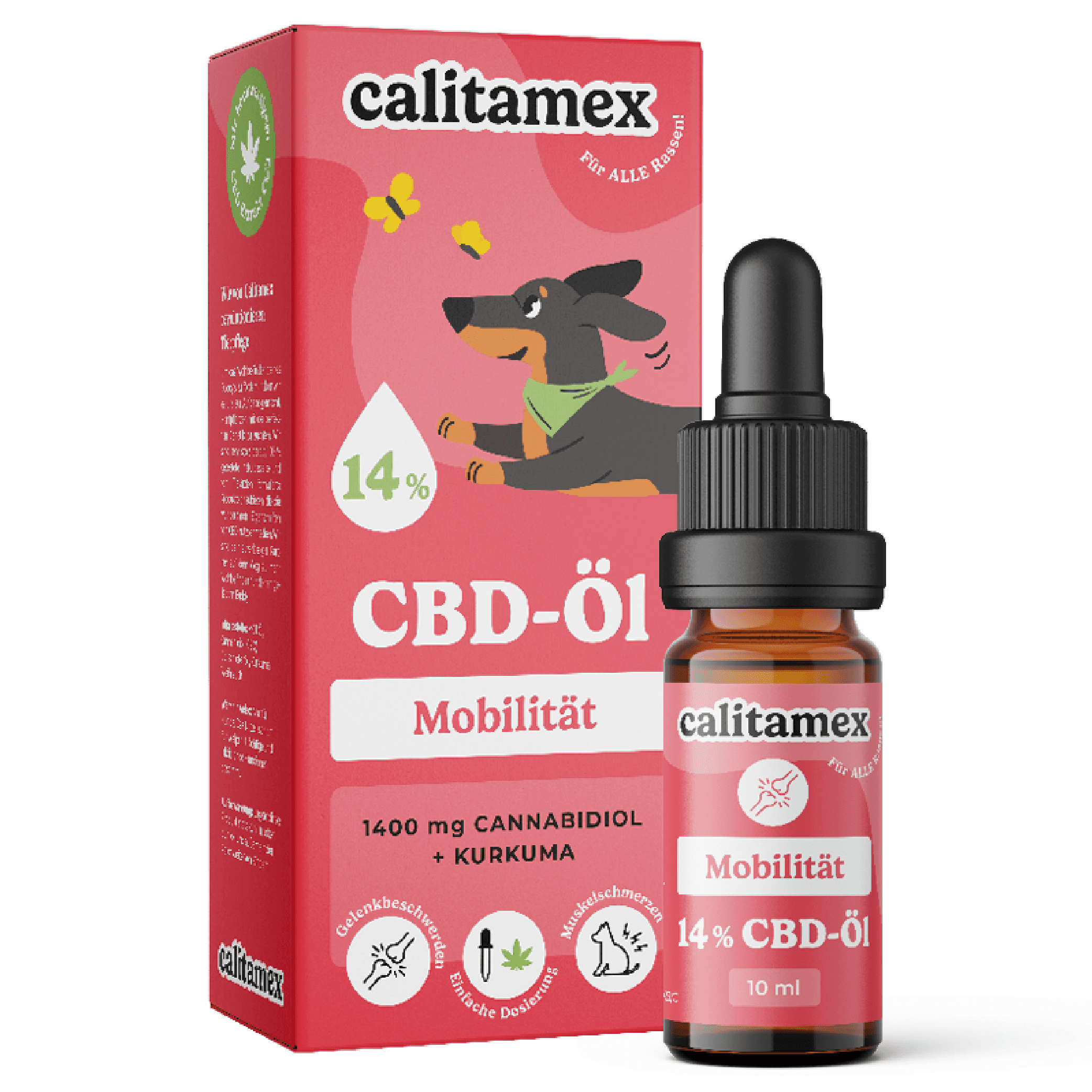 Calitamex CBD Öl Mobilität 14%