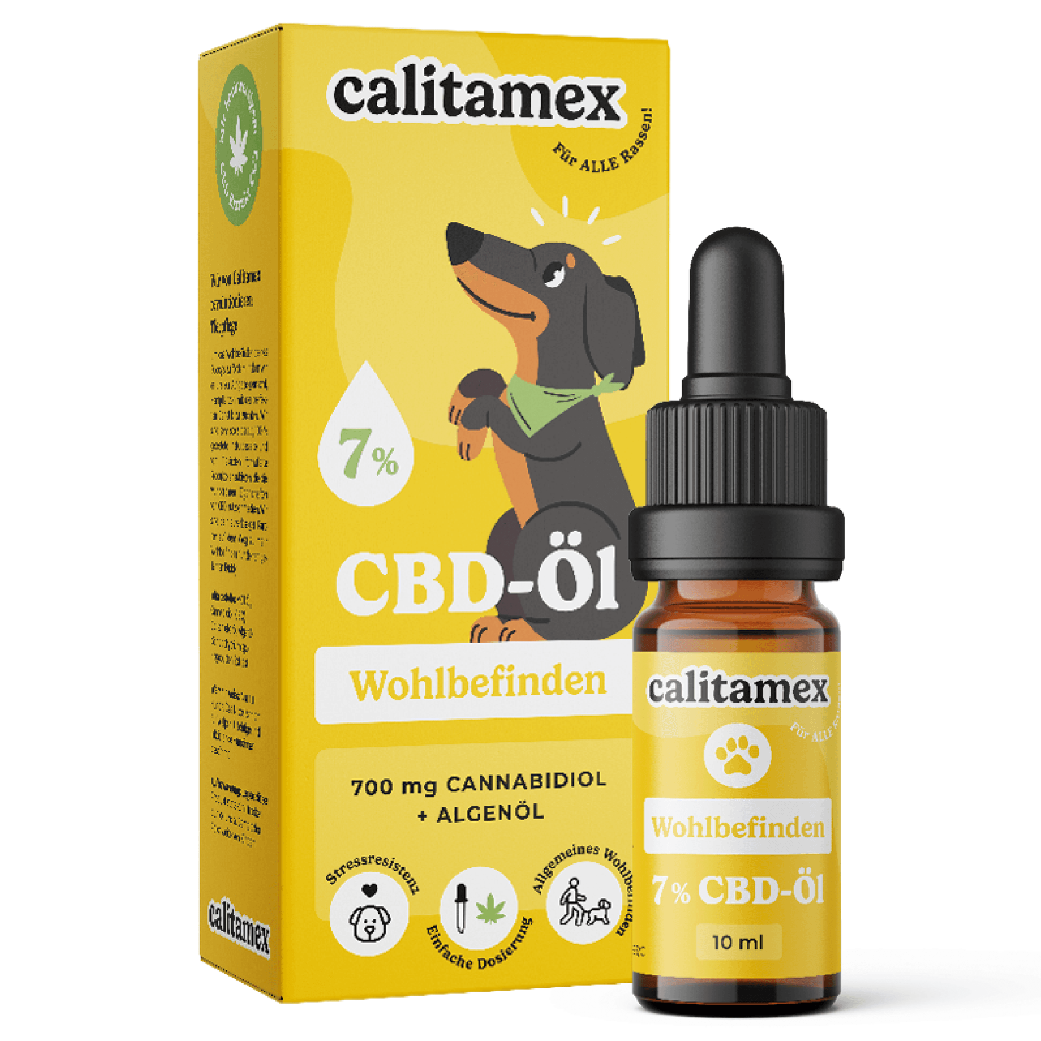 Calitamex CBD Öl Wohlbefinden 7%