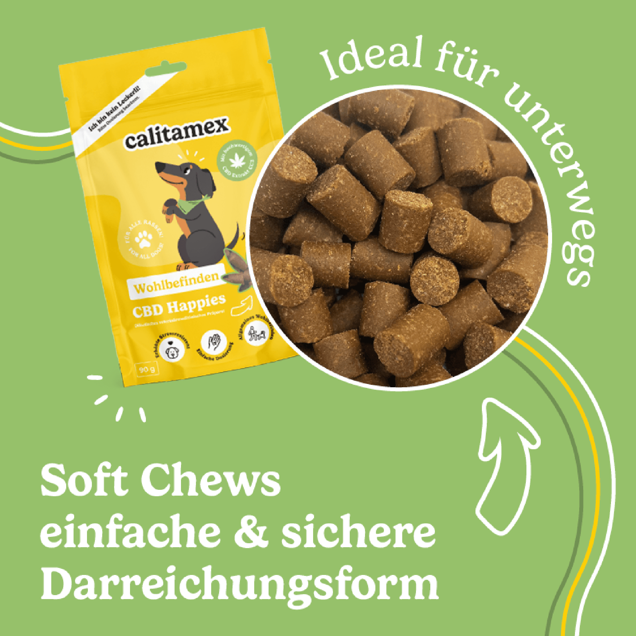 Produktbild Calitamex CBD Happies Wohlbefinden 5 von 5