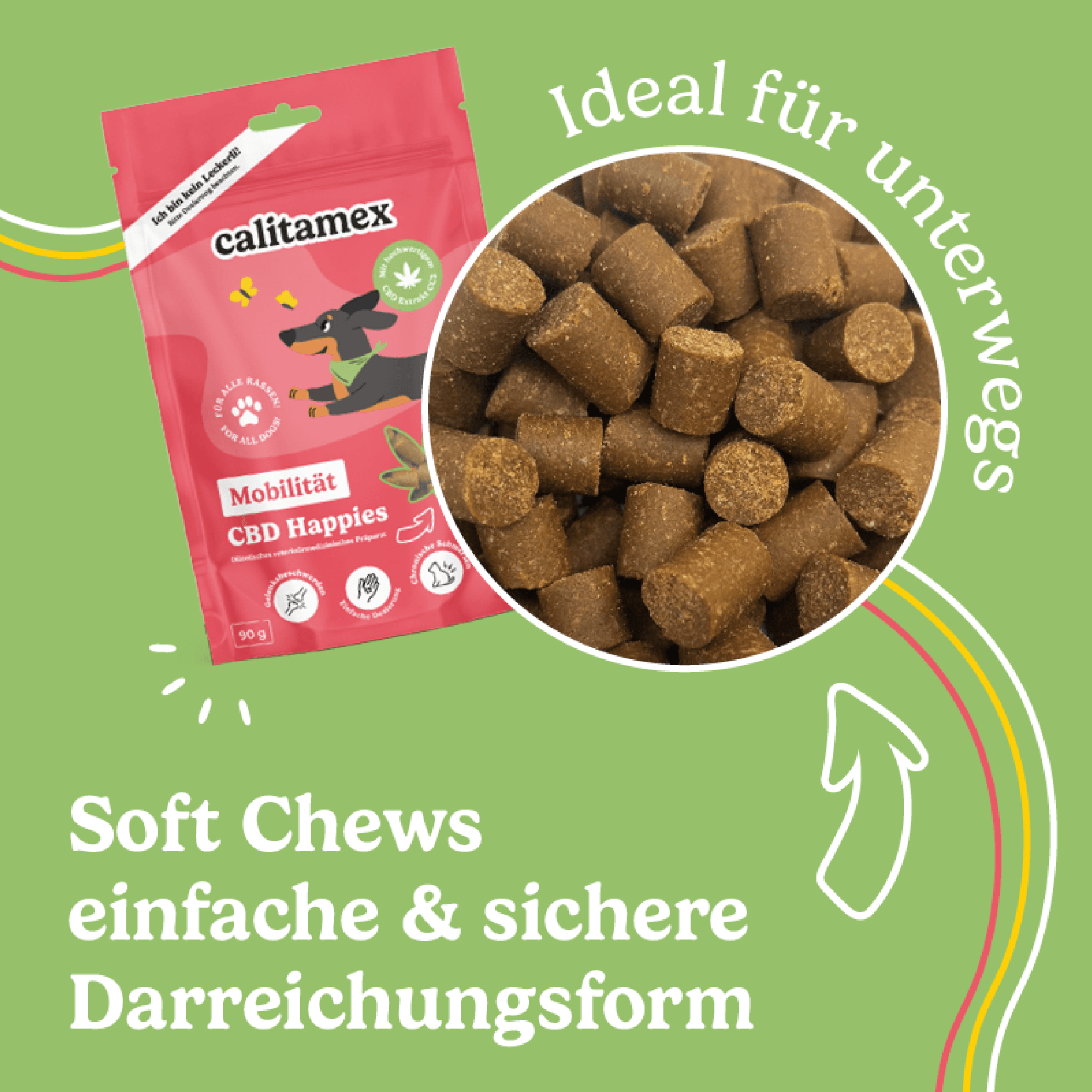Produktbild Calitamex CBD Happies Mobilität 5 von 5
