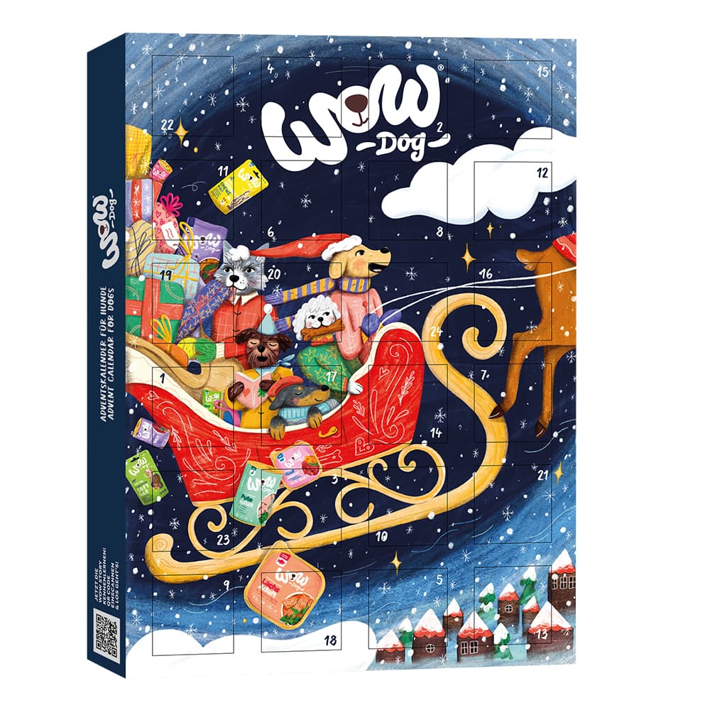 WOW Hundesnack Adventskalender