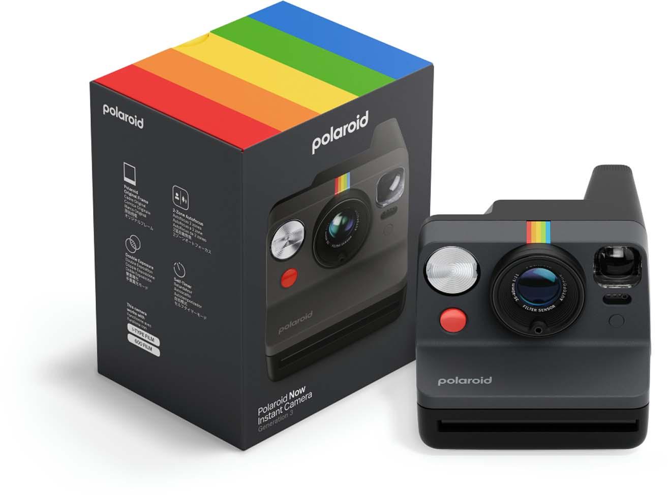 Produktbild Polaroid Now Sofortbildkamera Gen3, Schwarz 5 von 14