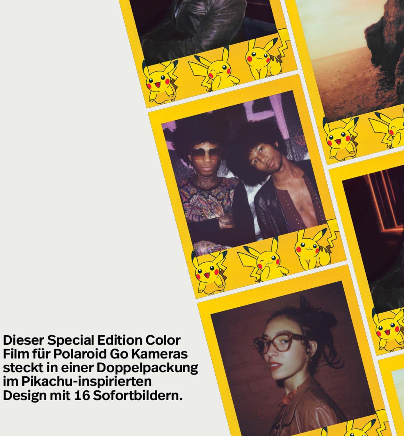 Polaroid Go Color Film - Pokémon Pikachu Edition – Doppelpackung