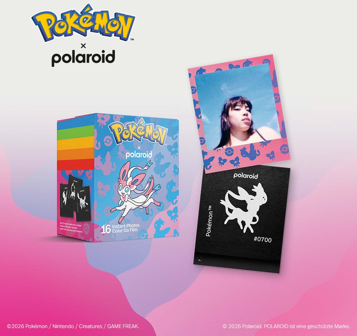 Polaroid Go Color Film - Pokémon Feelinara Edition – Doppelpackung