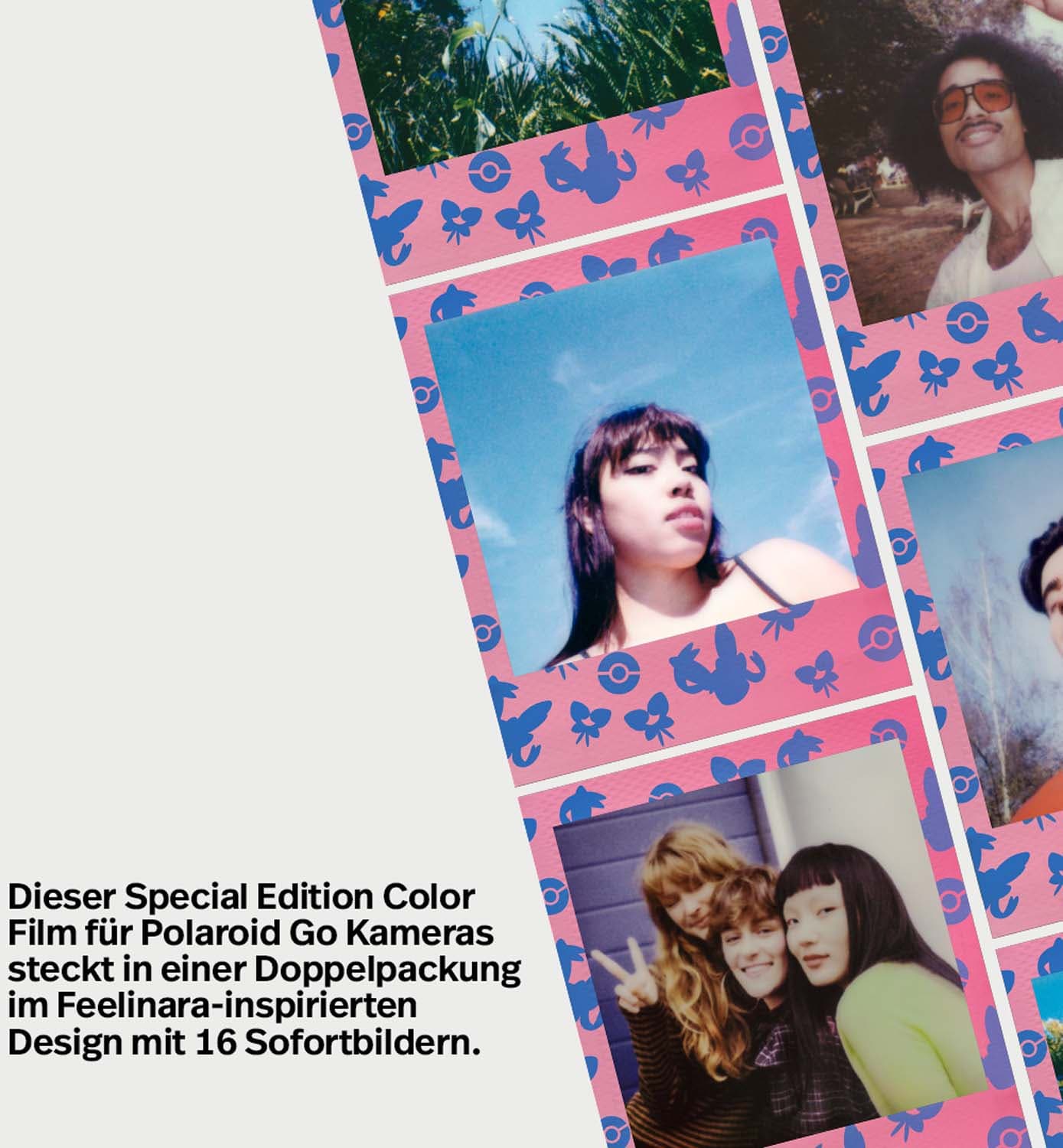 Polaroid Go Color Film - Pokémon Feelinara Edition – Doppelpackung