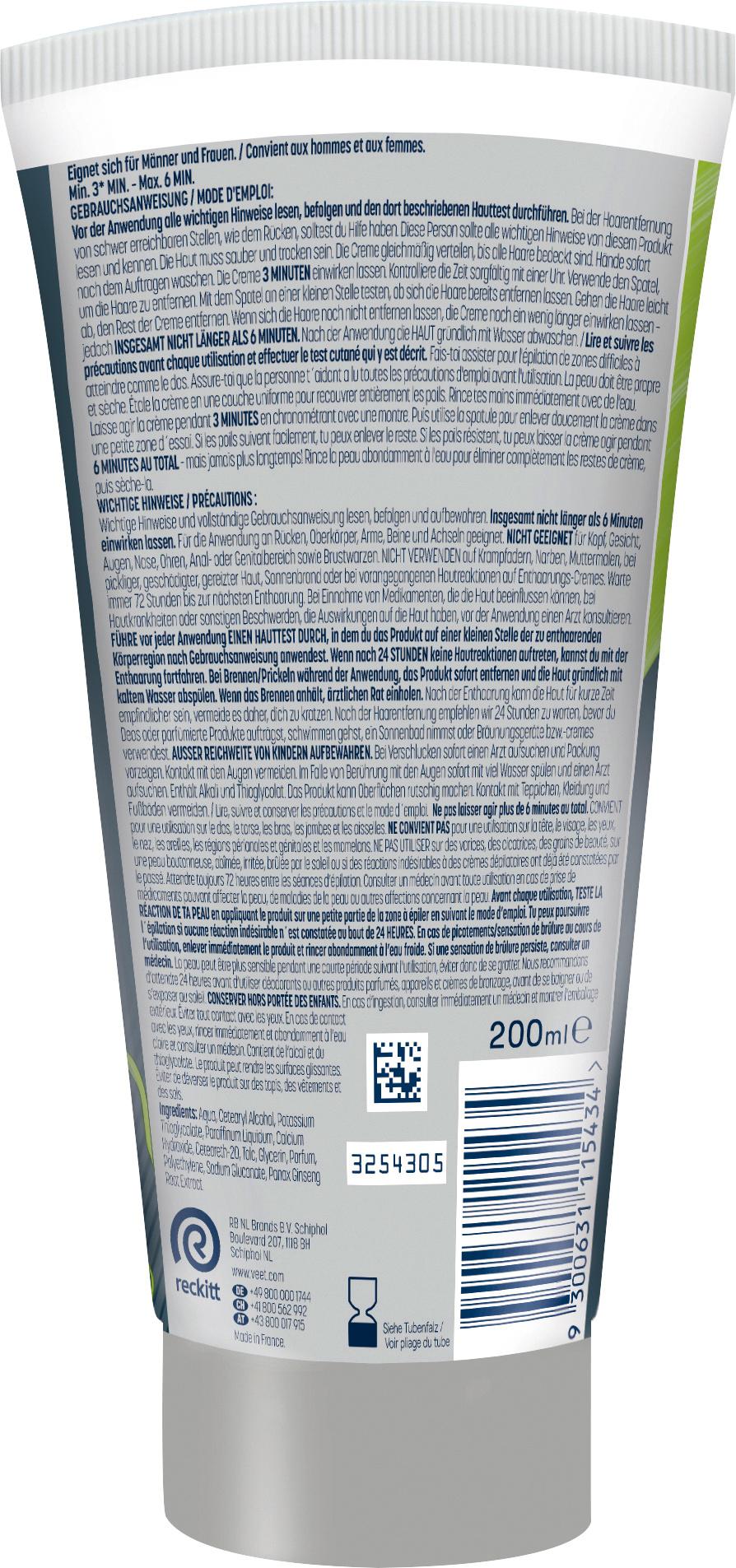 Produktbild Veet Men Haarentfernungs Creme 2 von 9