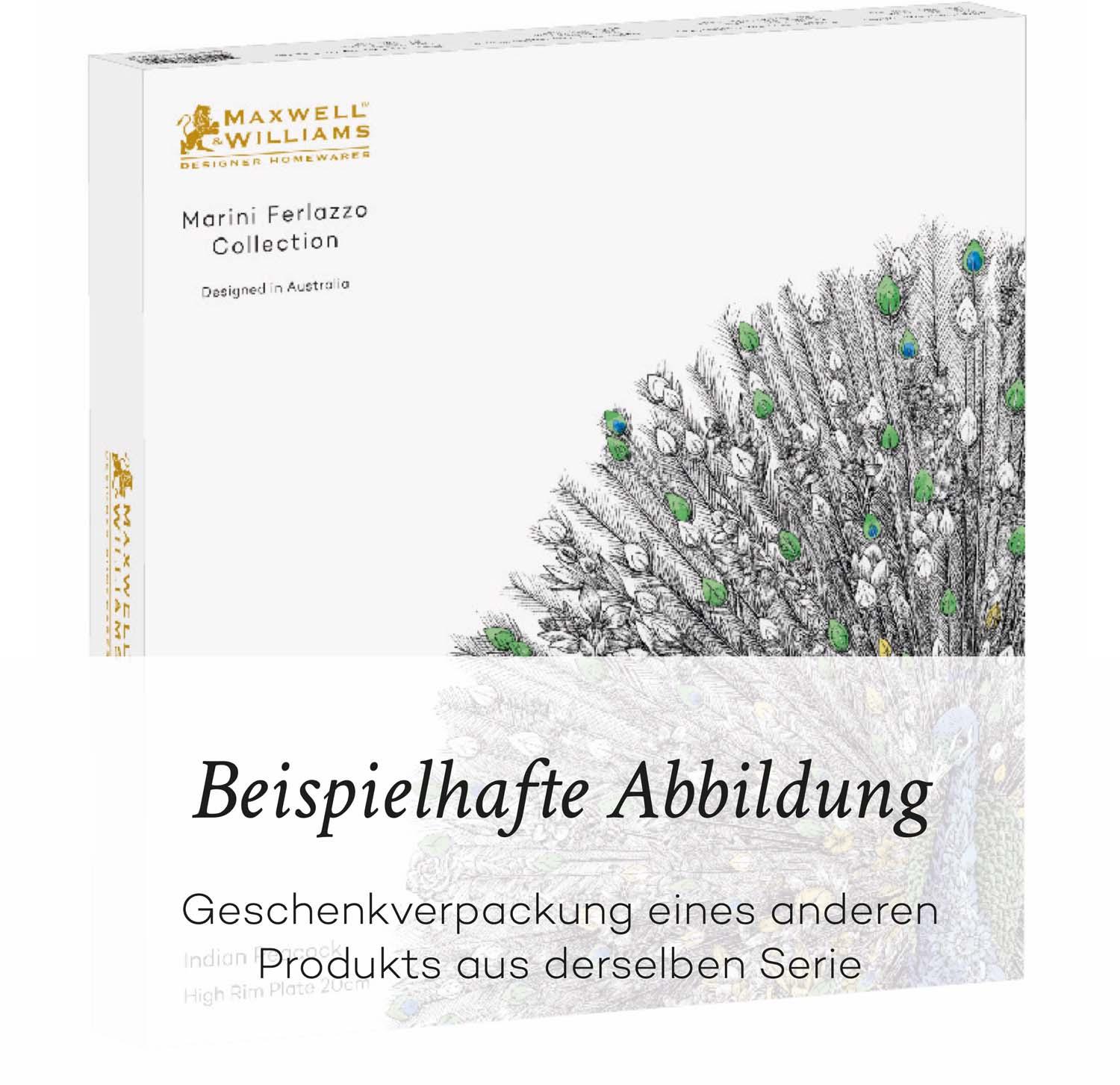 Produktbild MAXWELL&WILLIAMS MARINI FERLAZZO Teller 20cm Cockatoo in Geschenkbox 2 von 3