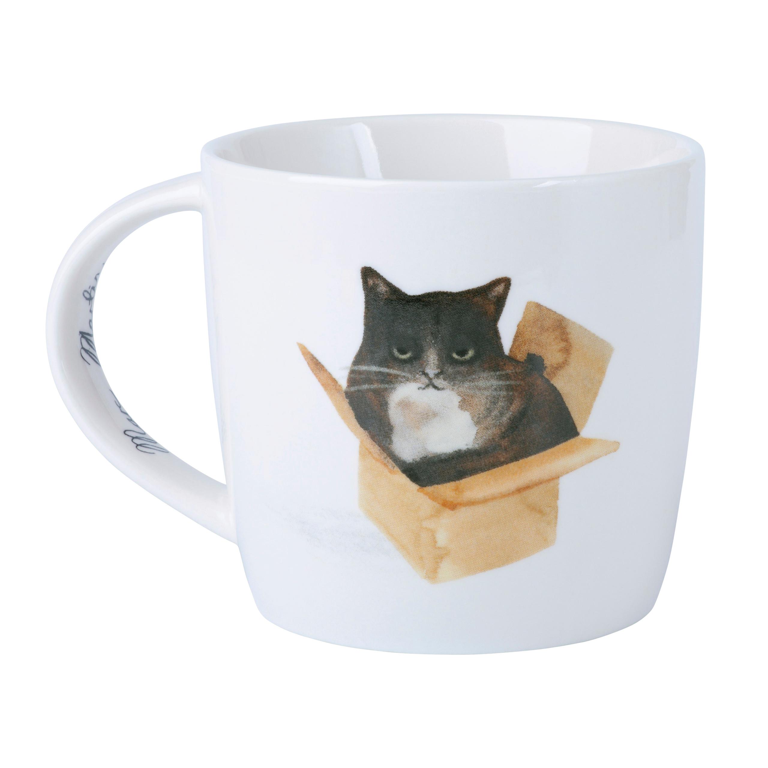 Produktbild MAXWELL&WILLIAMS FELINE FRIENDS Becher Cat In A Box  in Geschenkbox 6 von 6