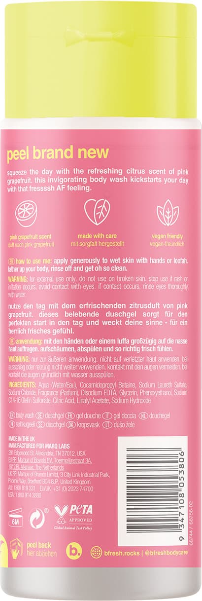 b.fresh Duschgel Pink Grapefruit