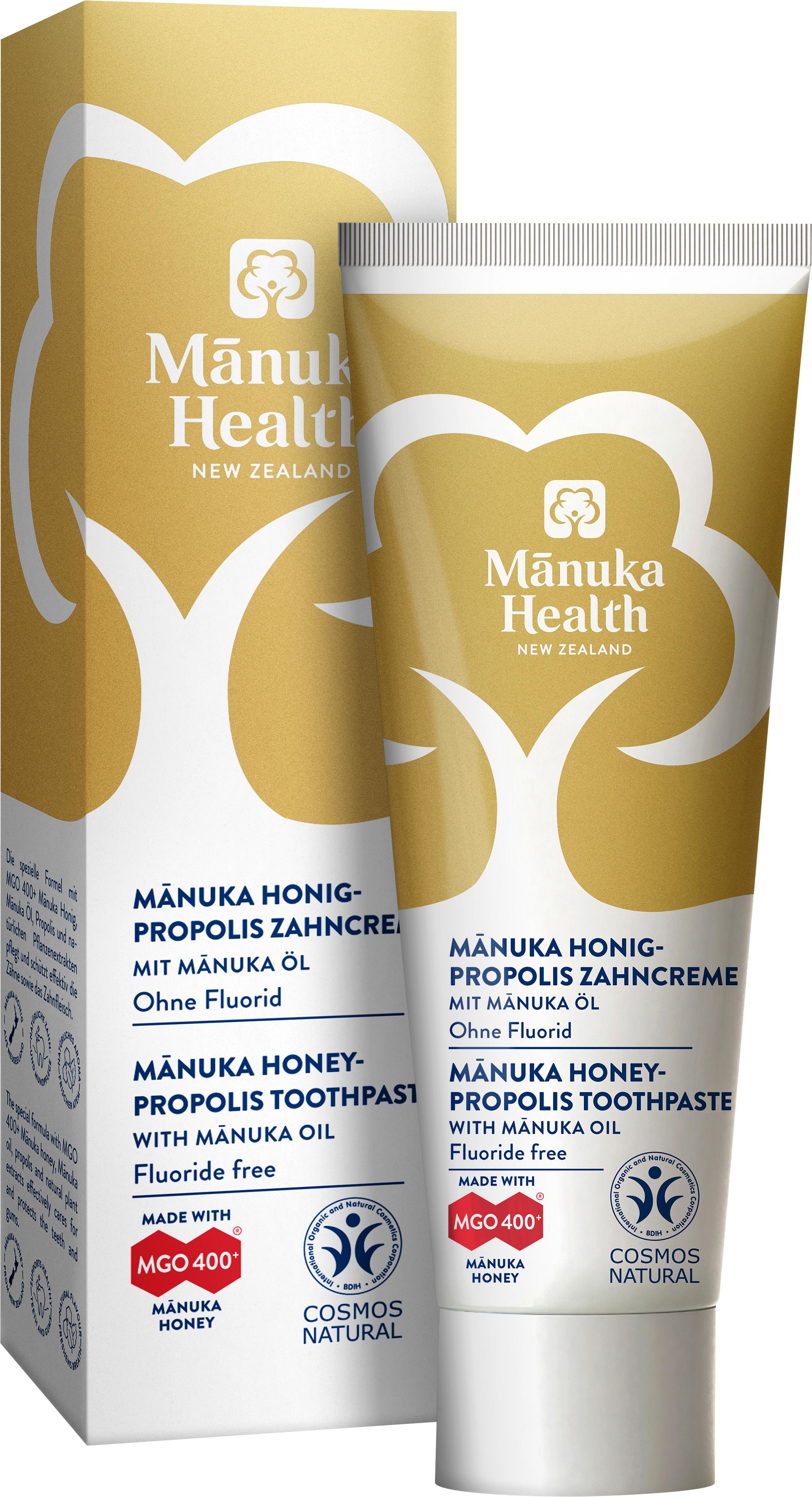 Produktbild Manuka Health Honig-Propolis Zahncreme mit Manuka-Öl 3 von 3