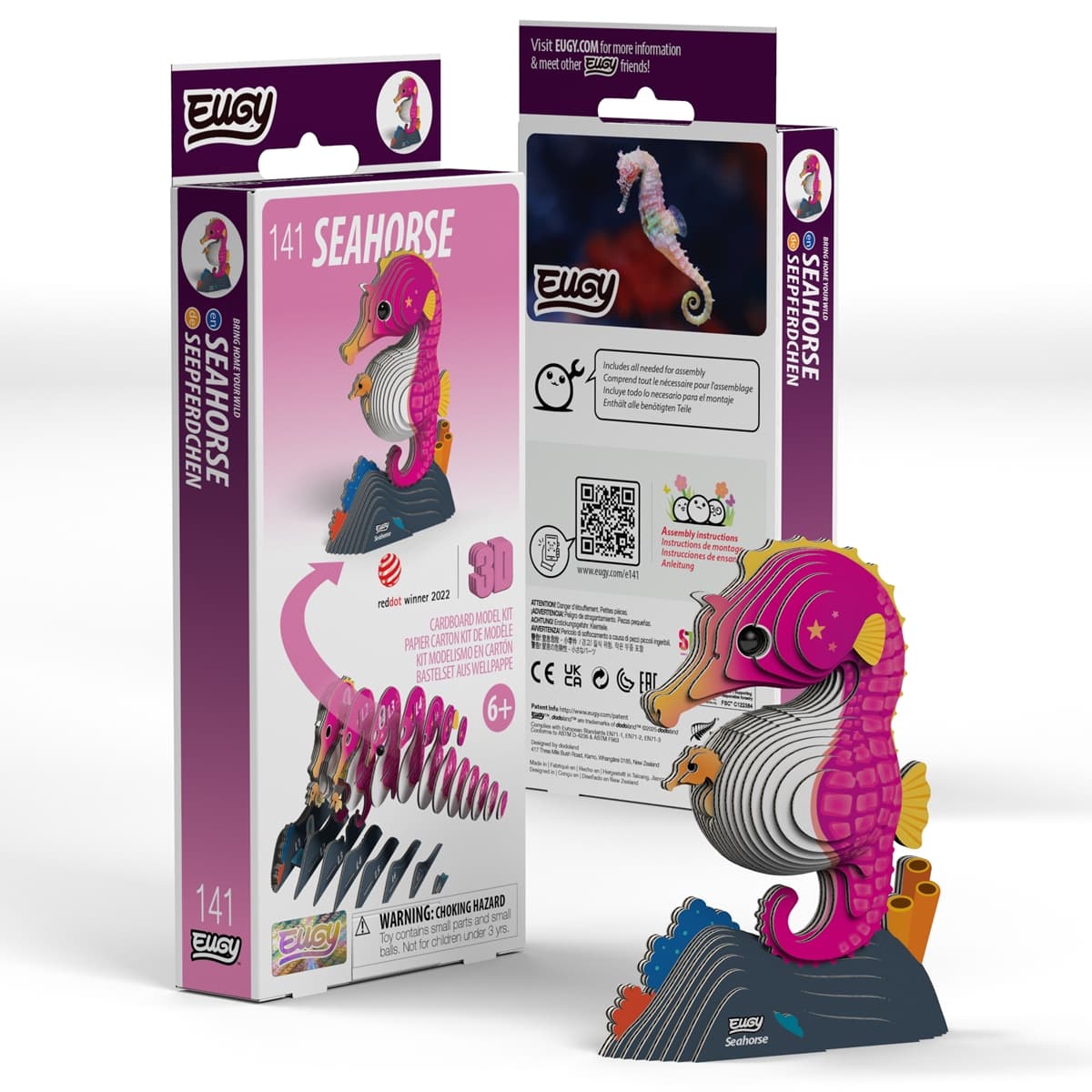 EUGY 3D Bastelset Seepferdchen