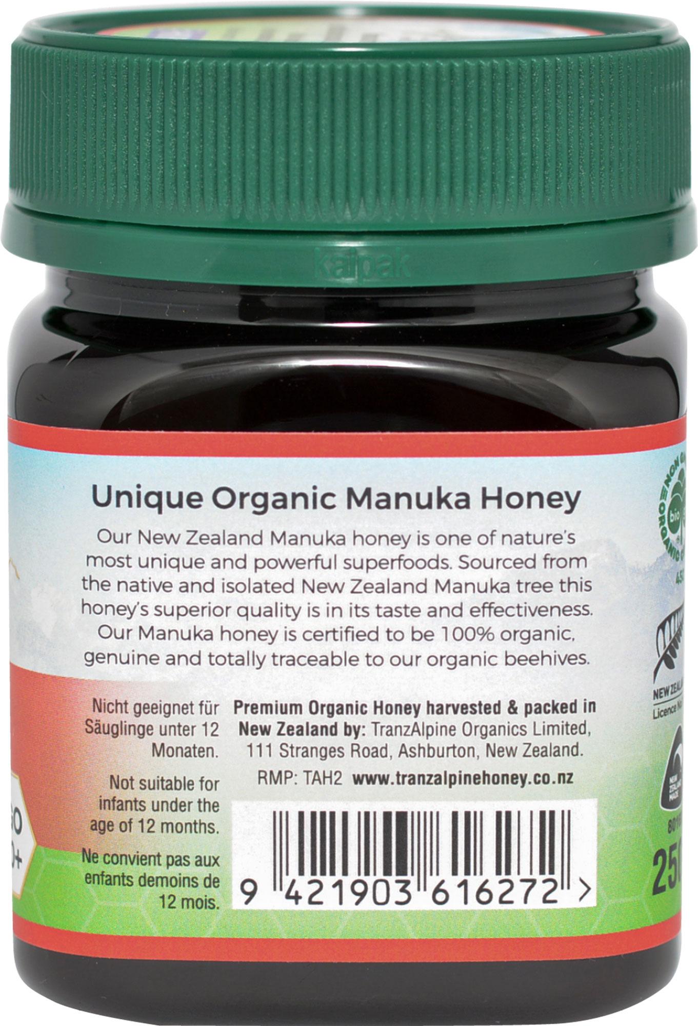 Produktbild HOYER TranzAlpine Bio Manukahonig MGO 250+ 3 von 4