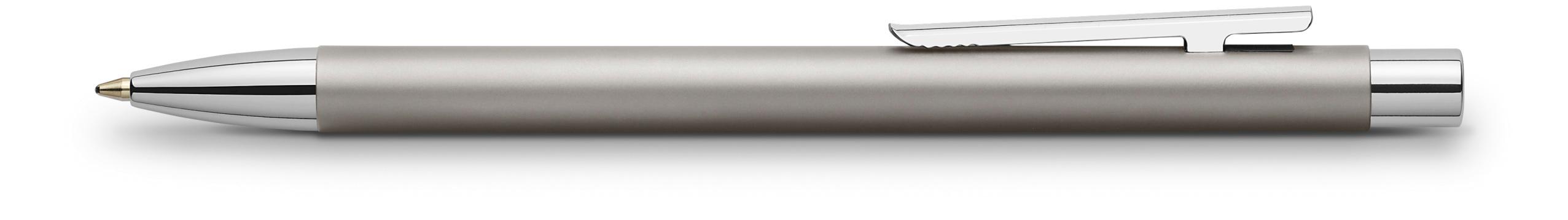 FABER-CASTELL Kugelschreiber Neo Slim Edelstahl matt