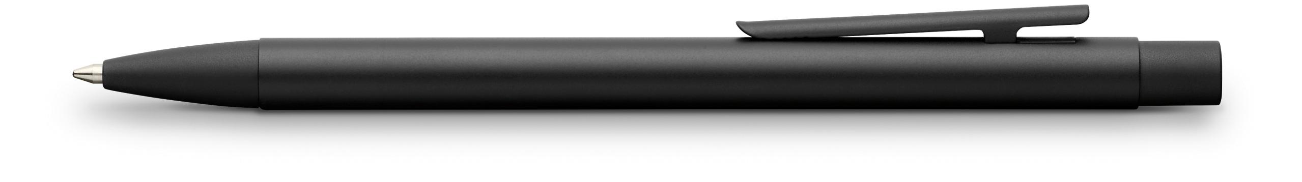 FABER-CASTELL Kugelschreiber Neo Slim Metall Schwarz