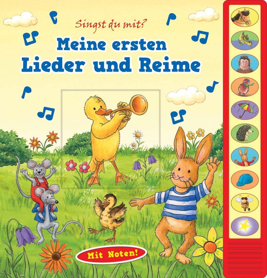 Produktbild Meine ersten Lieder und Reime - Vorlese-Pappbilderbuch mit Sound 2 von 2