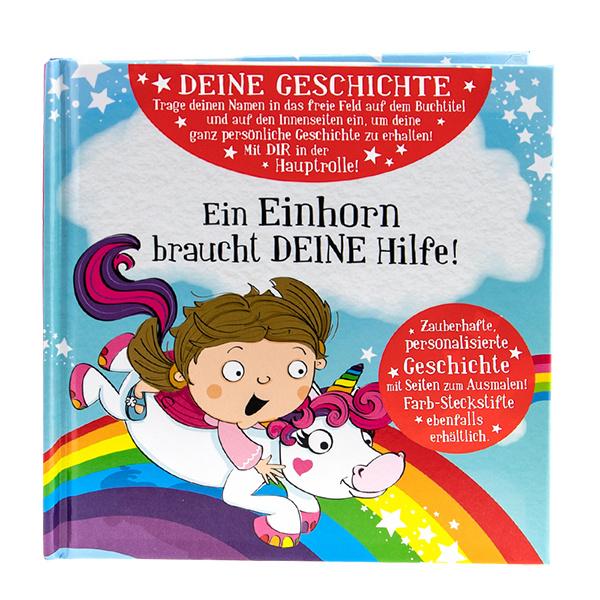 H&H Märchenbuch Einhorn blanko