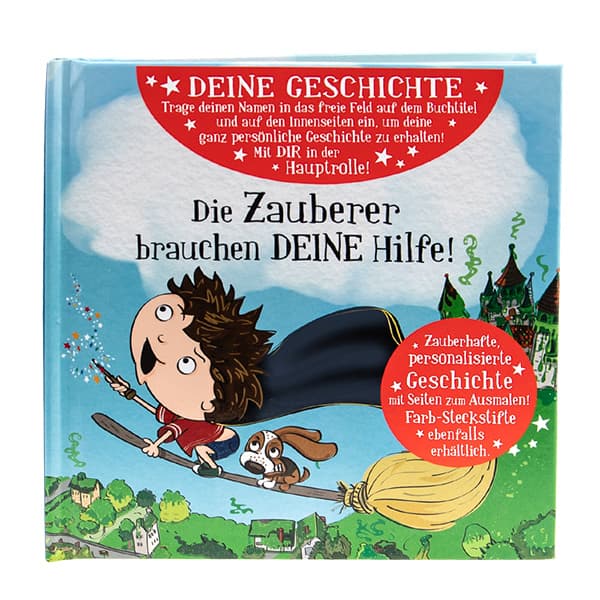 H&H Märchenbuch Zauberer Blanko