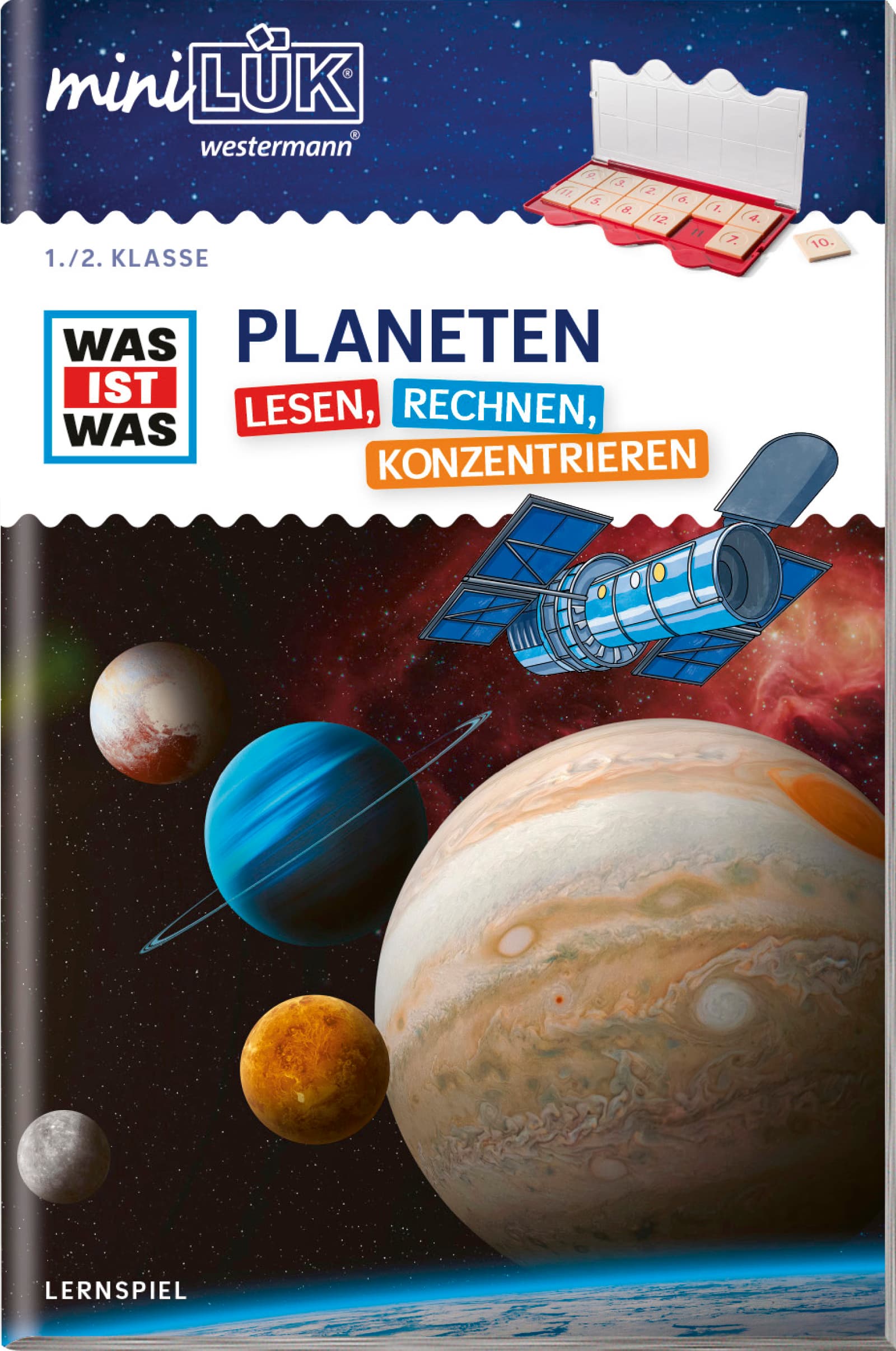 miniLÜK 1./2. Klasse miniLÜK WAS IST WAS PLANETEN — Lesen, Rechnen, Konzentrieren