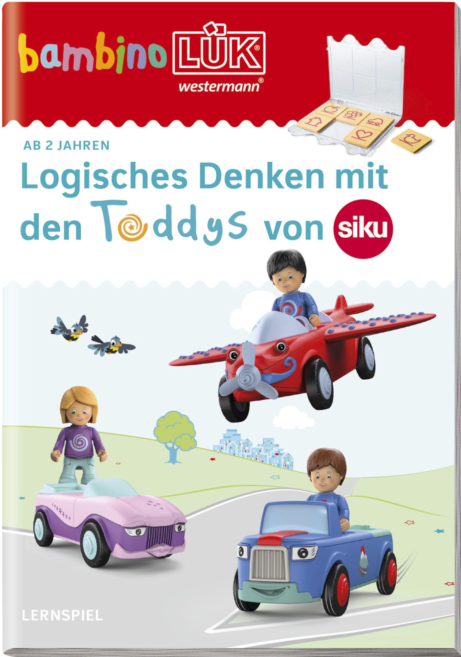 bambinoLÜK-Übungshefte / bambinoLÜK Kindergarten / ab 24 Monate: Logisches Denken mit den Toddys von siku