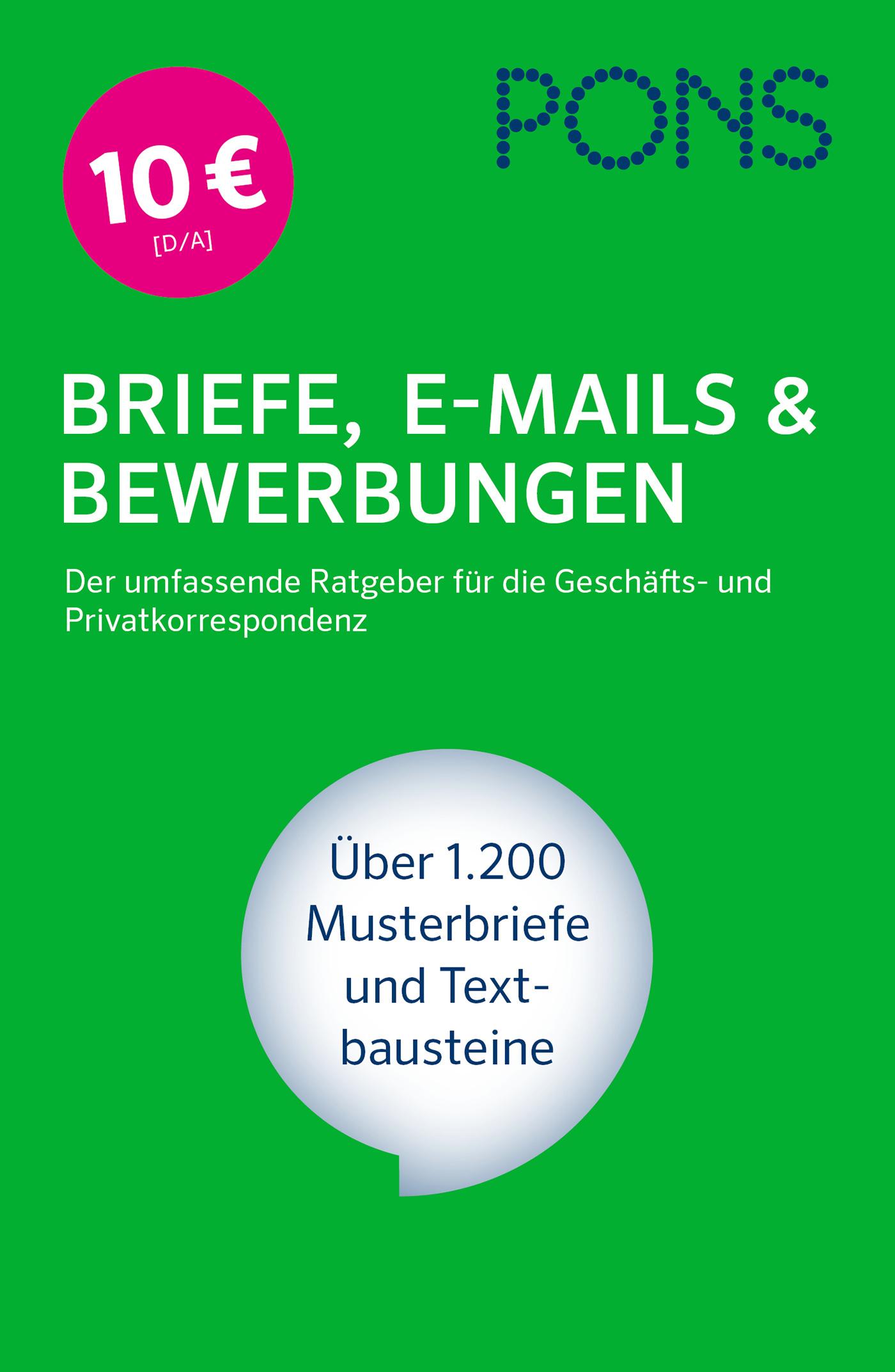 PONS Briefe, E-Mails&Bewerbungen