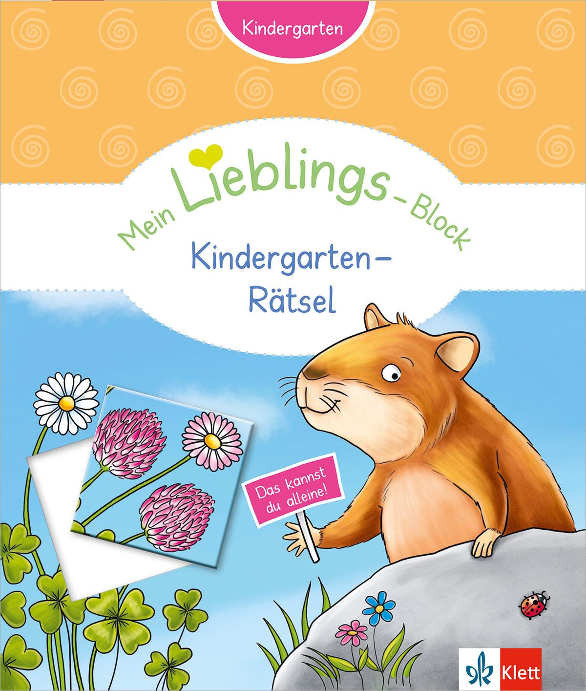 Klett Mein Lieblings-Block Kindergartenrätsel -  Kinderbuch