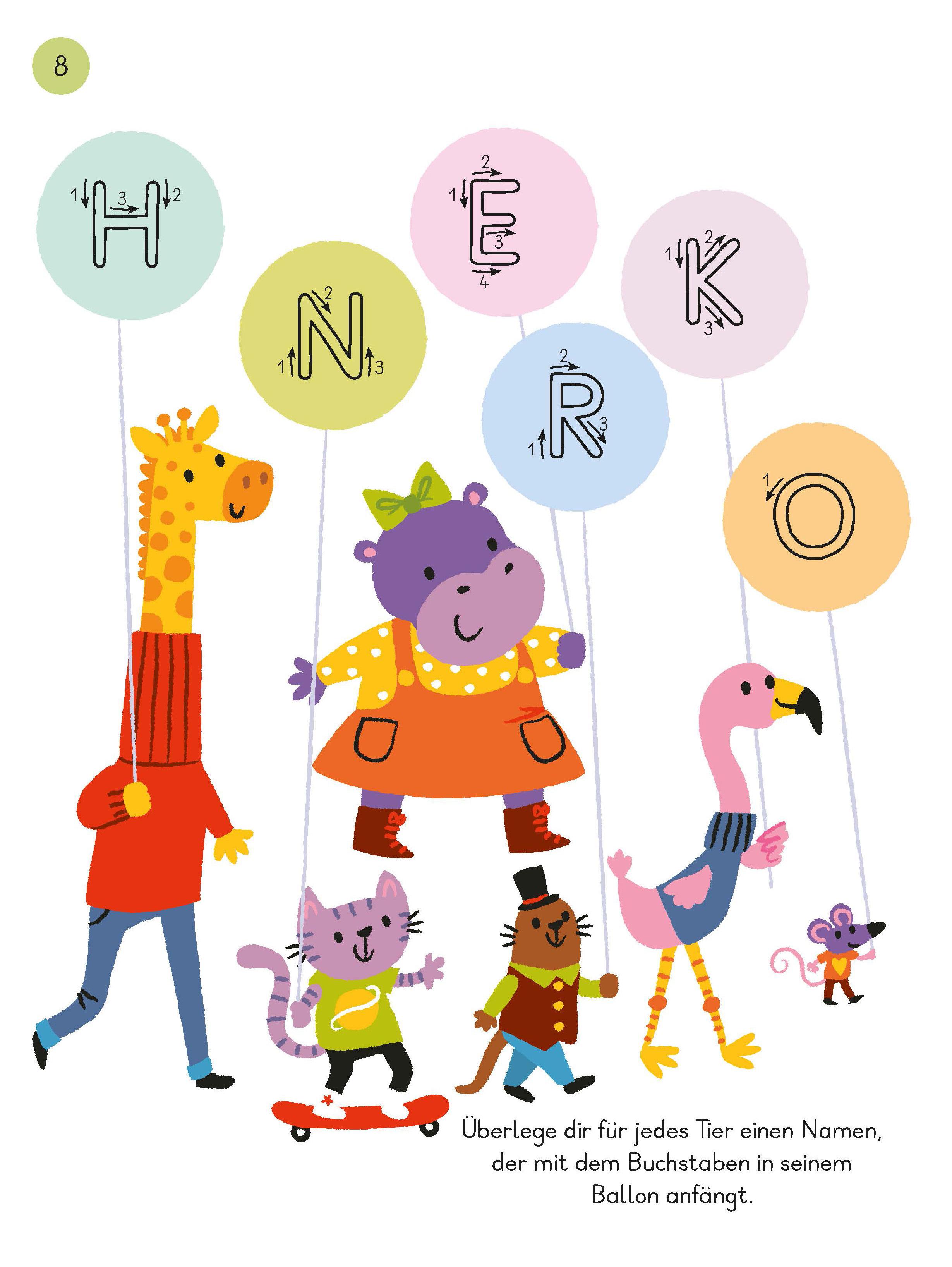Produktbild Mein tierisches Buchstaben-Buch (4 – 6 Jahre) 2 von 3