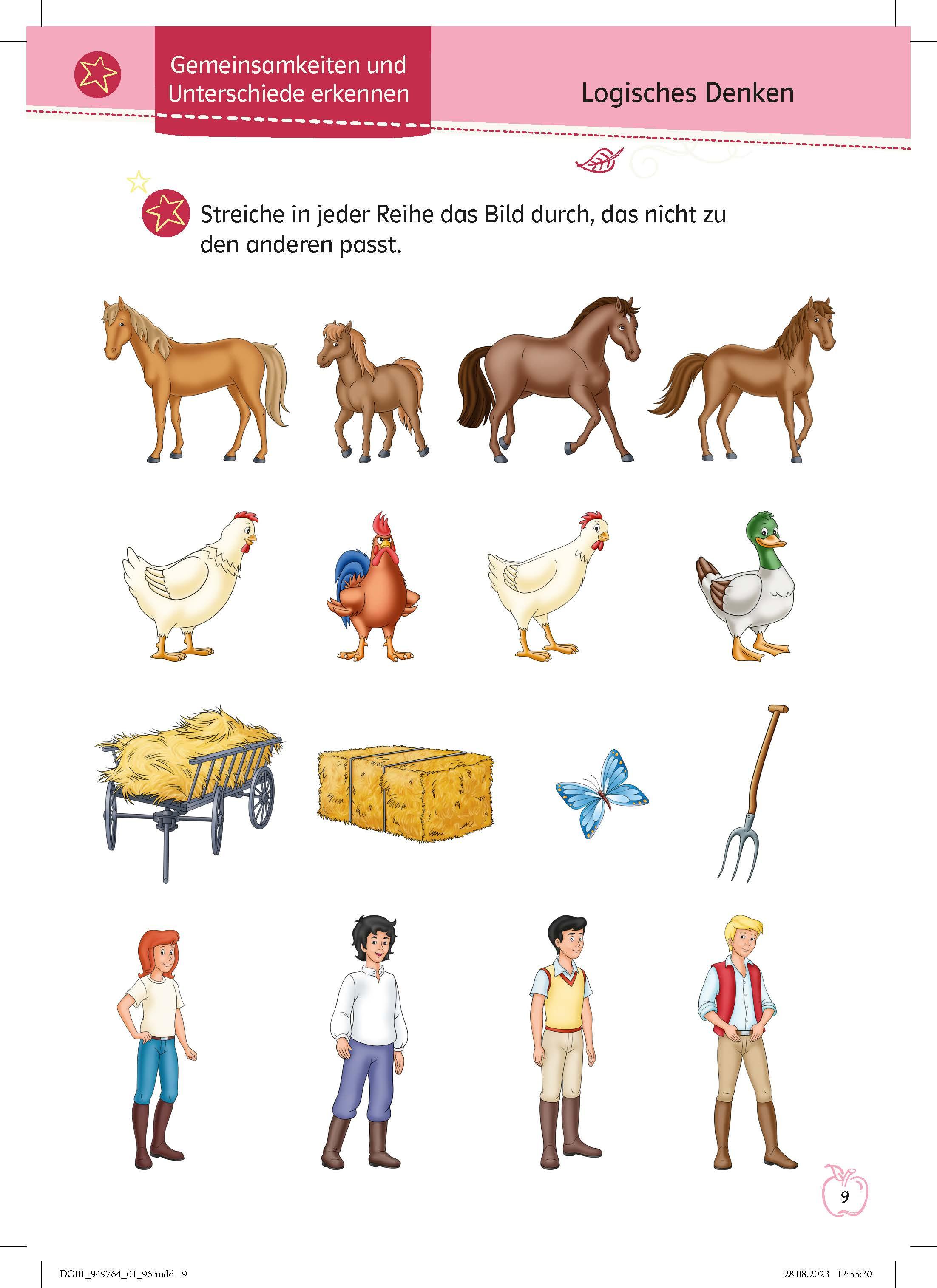 Produktbild Bibi&Tina: Mein pferdestarkes Vorschulbuch 3 von 5