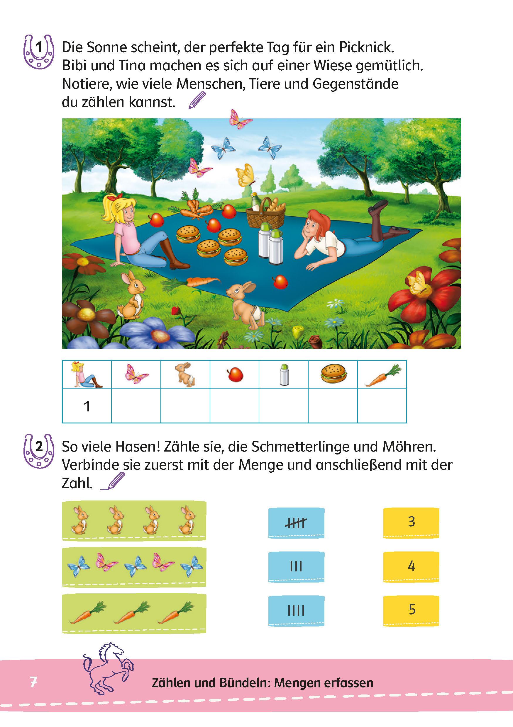 Produktbild Bibi&Tina: Lernrätsel Mathe ab 6 Jahren 7 von 8
