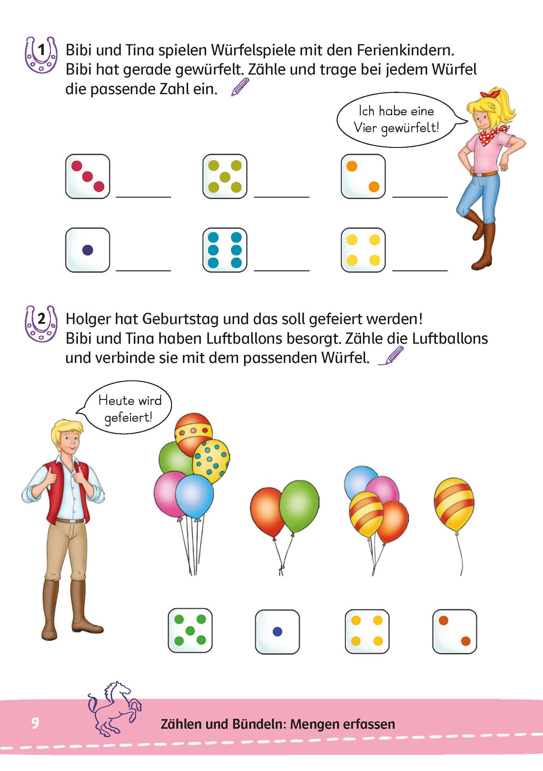 Produktbild Bibi&Tina: Lernrätsel Mathe ab 6 Jahren 5 von 8