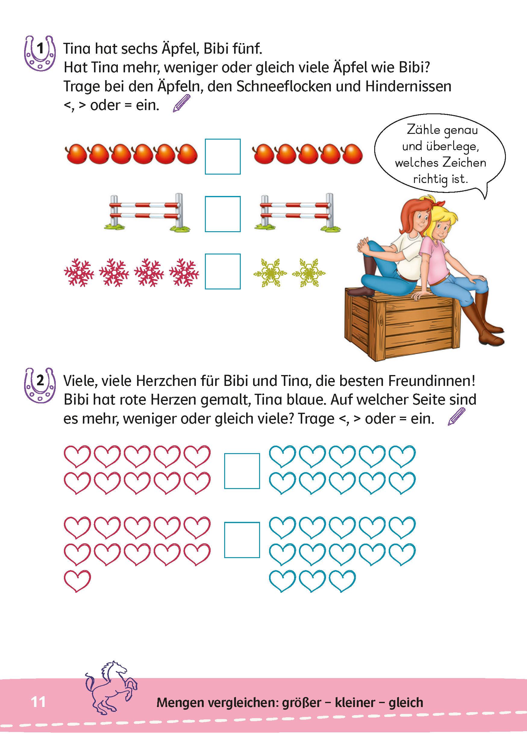 Produktbild Bibi&Tina: Lernrätsel Mathe ab 6 Jahren 8 von 8