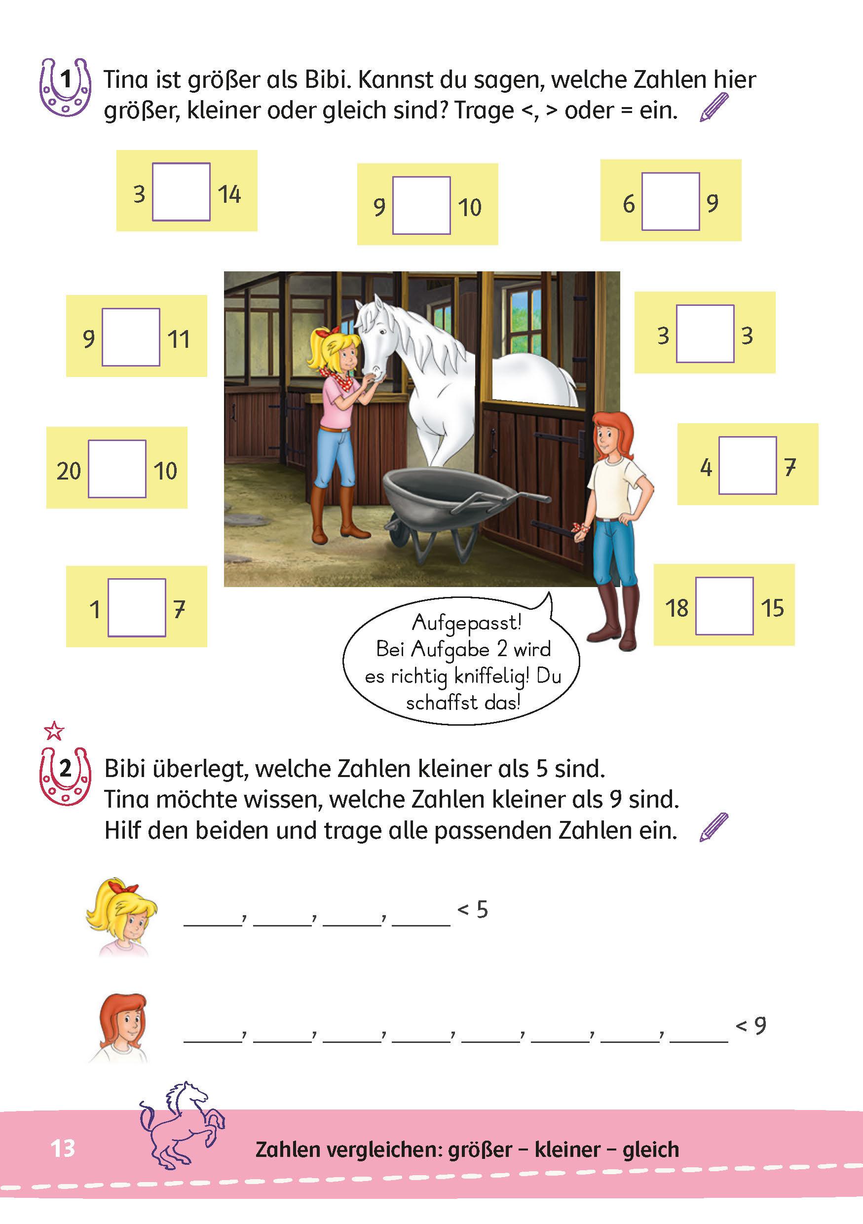 Produktbild Bibi&Tina: Lernrätsel Mathe ab 6 Jahren 4 von 8