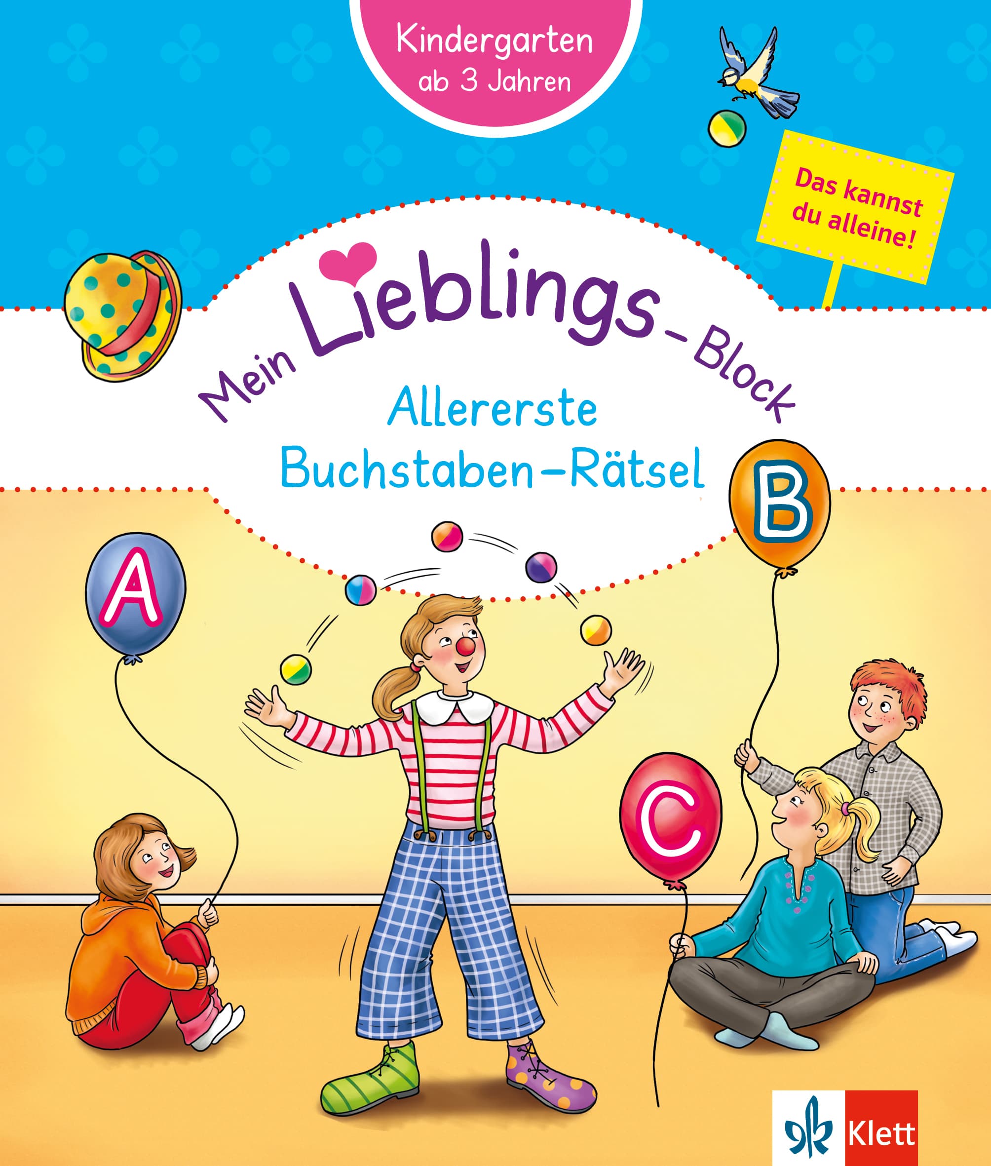 Klett Mein Lieblings-Block: Allererste Buchstaben-Rätsel