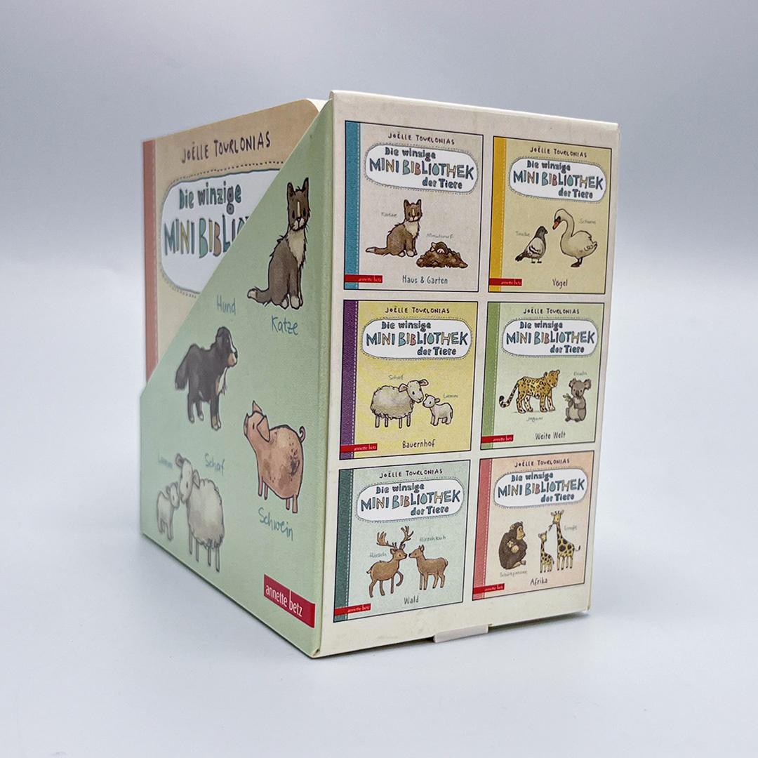 Produktbild Die winzige Mini-Bibliothek der Tiere - 6 Mini-Pappbilderbücher im Schuber (Die große Mini-Bibliothek der Wörter) 14 von 14