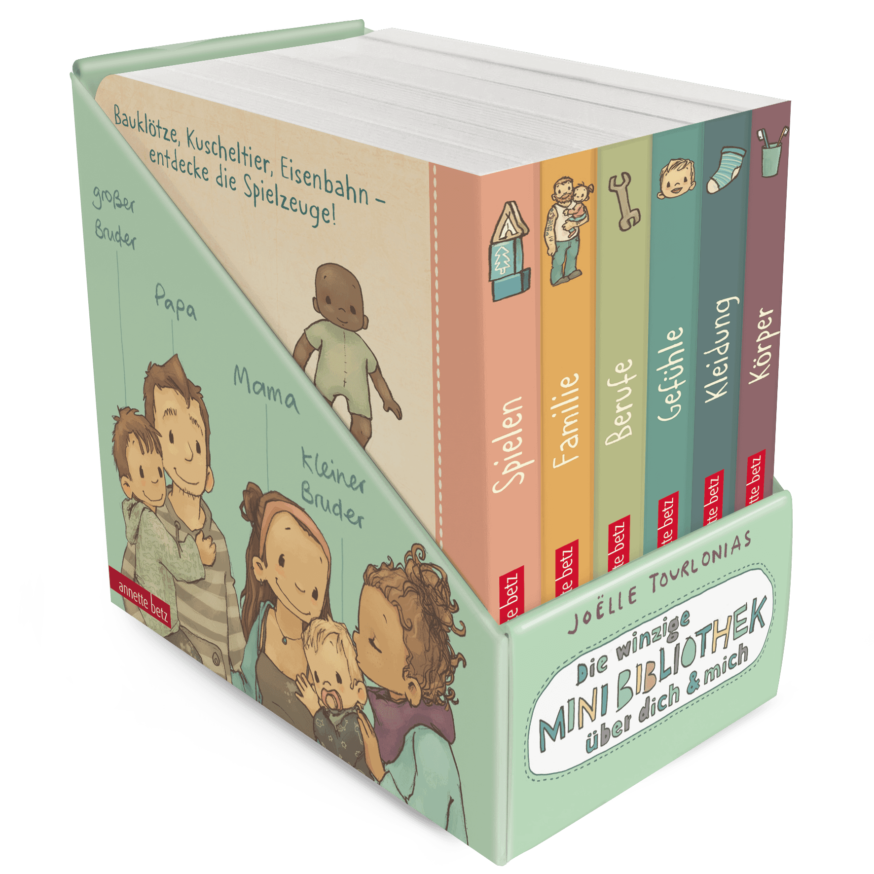 Die winzige Mini-Bibliothek über dich & mich (Die Mini-Bibliothek der Wörter)