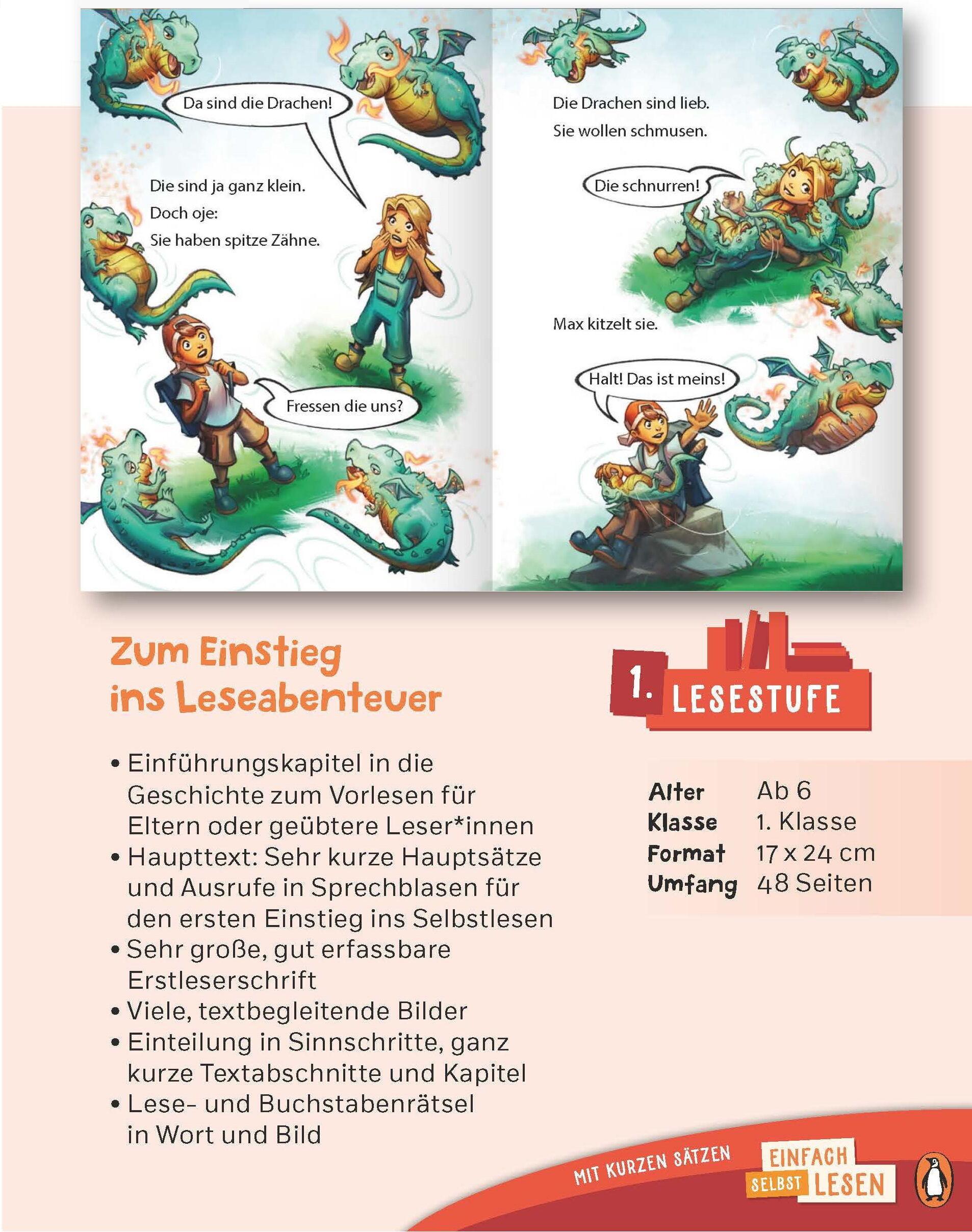 Produktbild Penguin JUNIOR – Einfach selbst lesen: Endlich ein Einhorn! (Lesestufe 1) 2 von 4