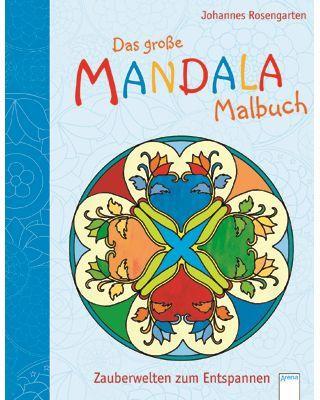 Produktbild Buch - ARENA - Das große Mandala Malbuch Zauberwelten zum Entspannen 2 von 2