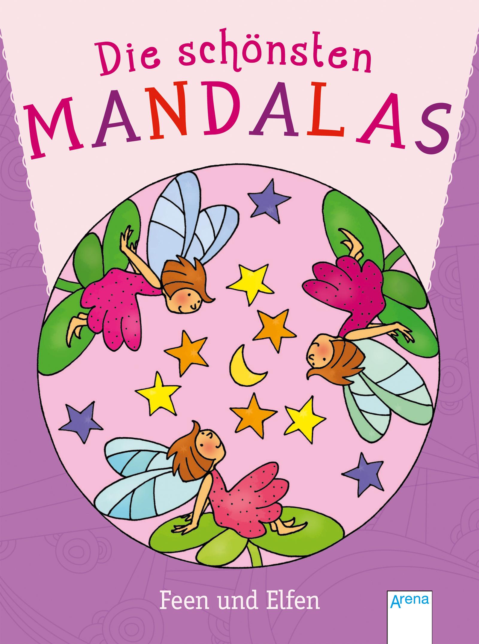 Buch - ARENA   - Die schönsten Mandalas. Feen und Elfen