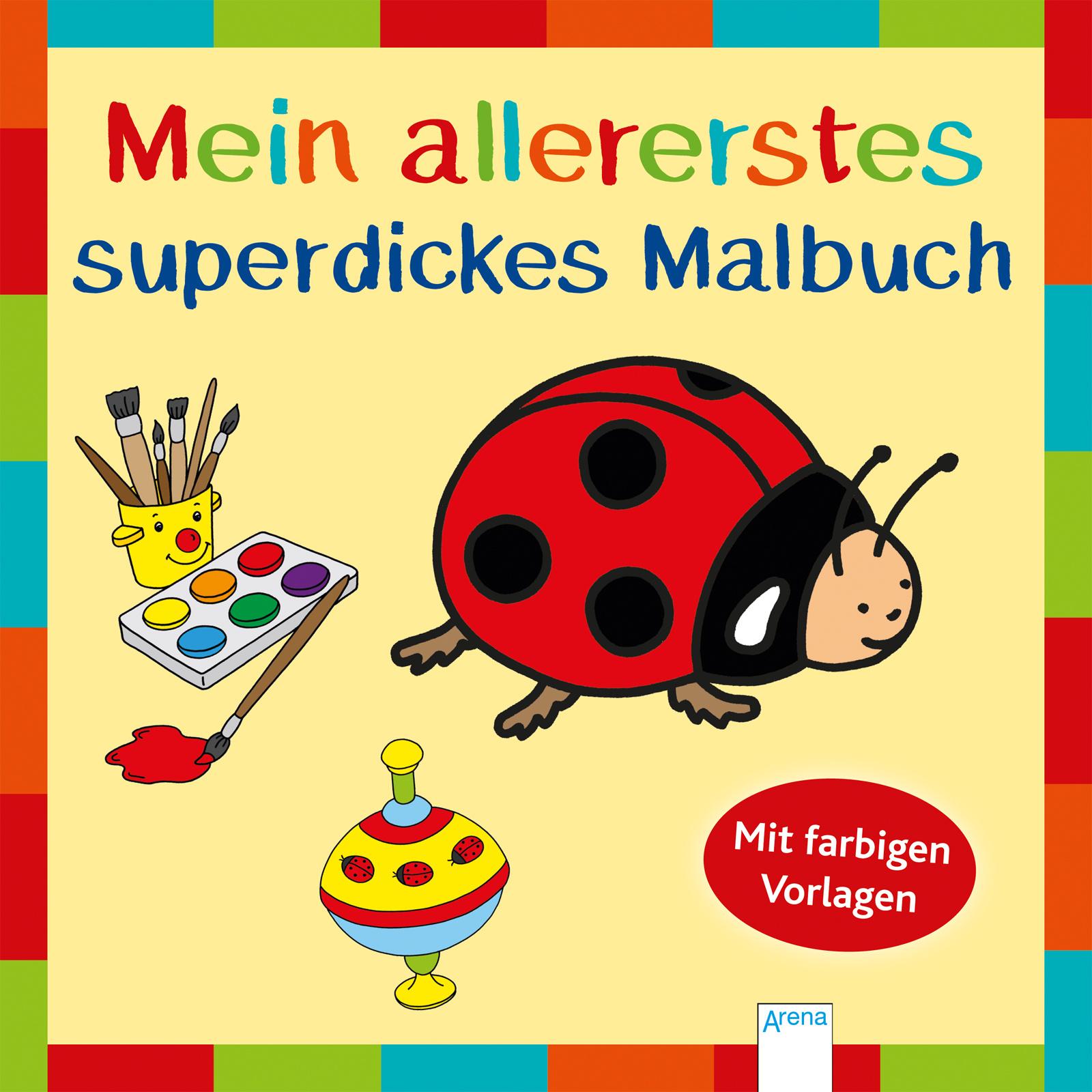 Buch - ARENA   - Mein allererstes superdickes Malbuch