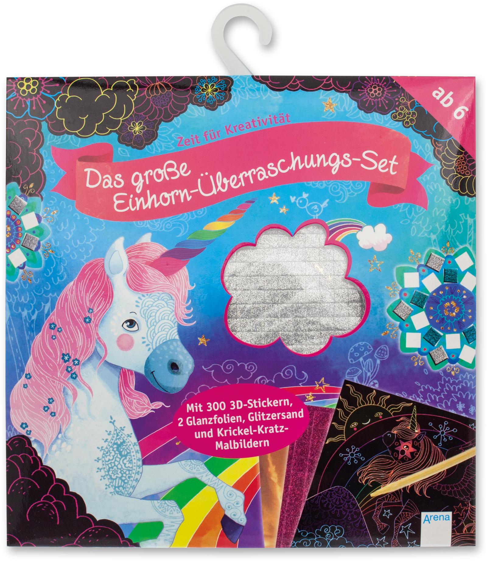 Das große Einhorn-Überraschungs-Set - Zeit für Kreativität