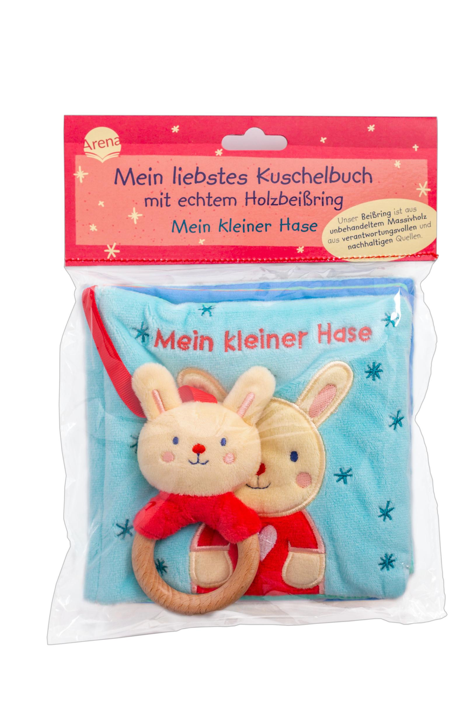 Produktbild Mein liebstes Kuschelbuch mit echtem Holzbeißring. Mein kleiner Hase 2 von 2