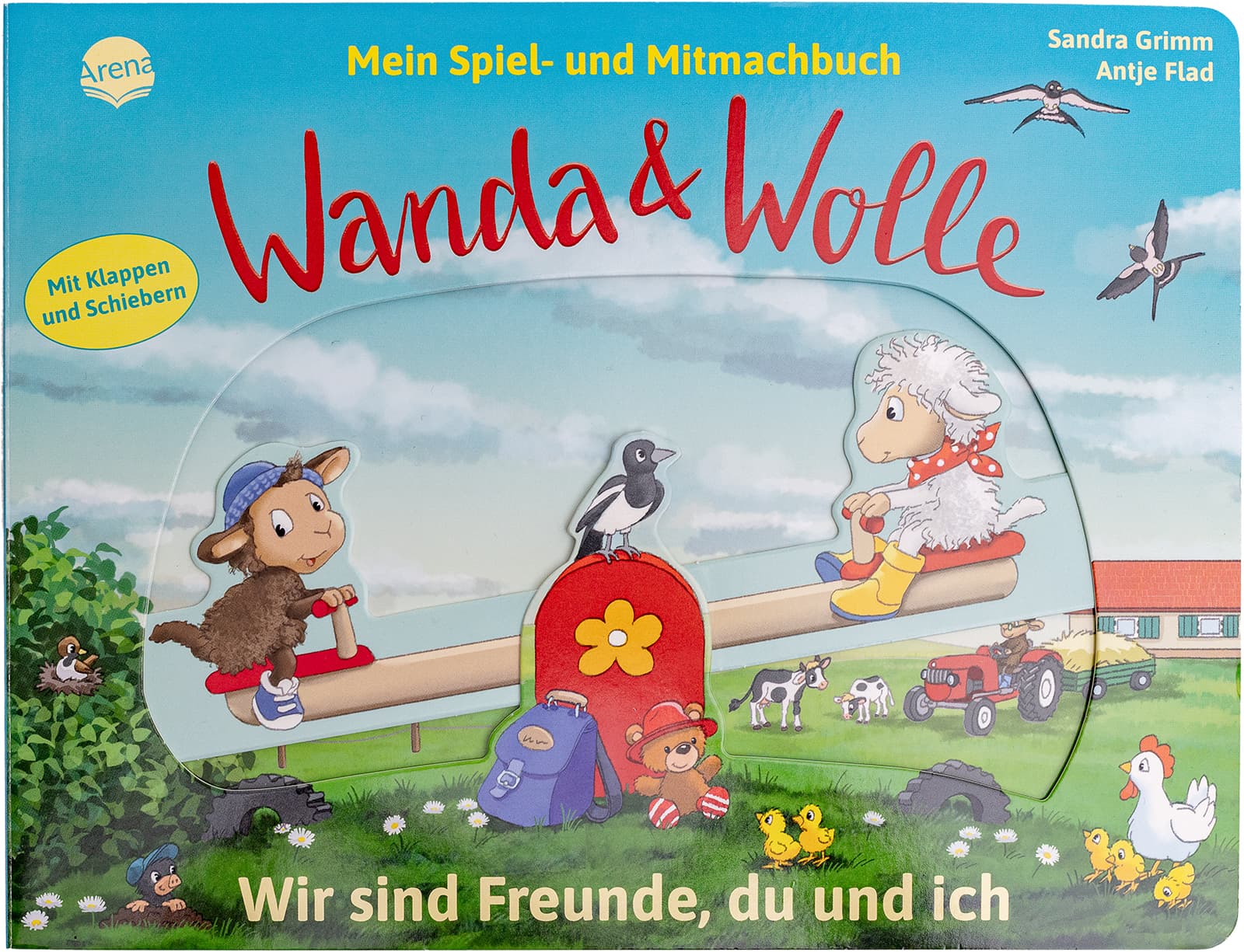 Mein Spiel- und Mitmachbuch – Wanda und Wolle. Wir sind Freunde, du und ich