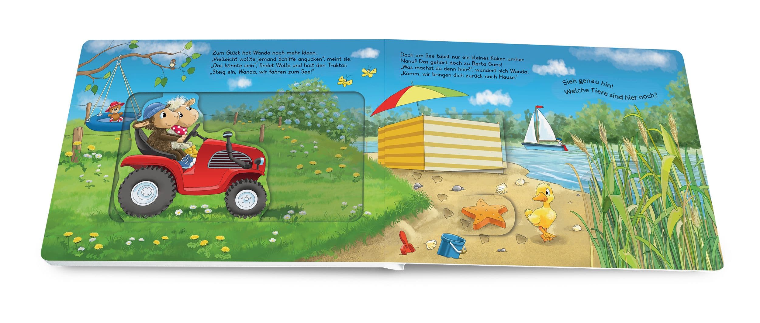 Mein Spiel- und Mitmachbuch – Wanda und Wolle. Das ist doch aber meins!