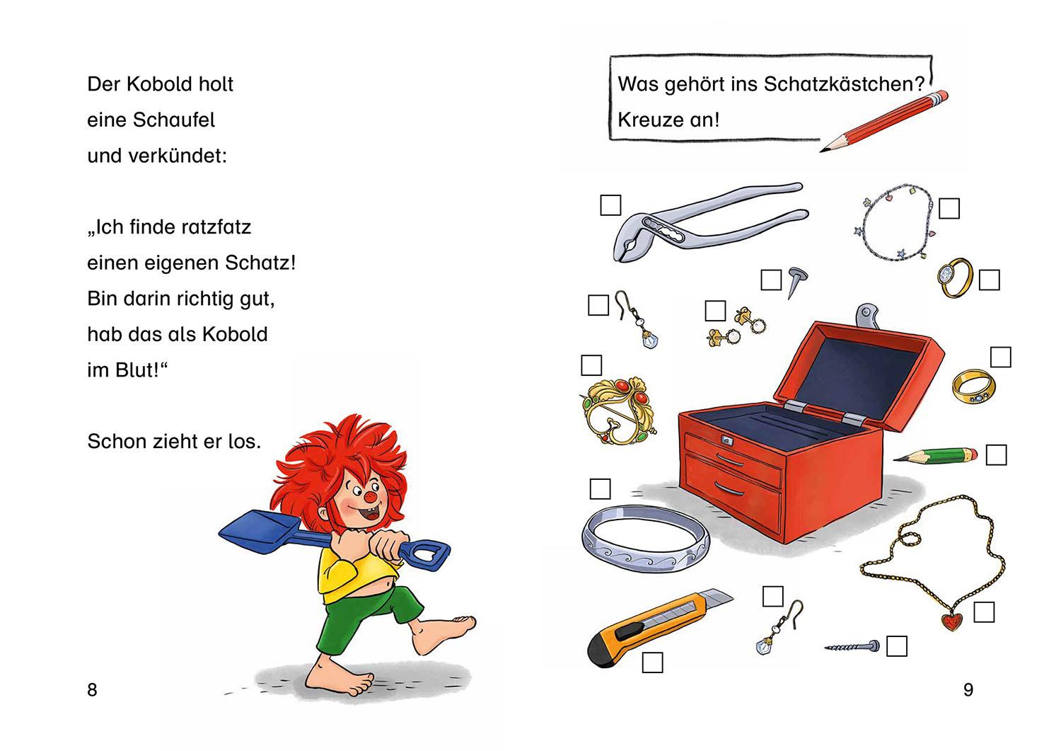 Produktbild Pumuckl, Bücherhelden 1. Klasse, Pumuckl auf Schatzsuche 2 von 3