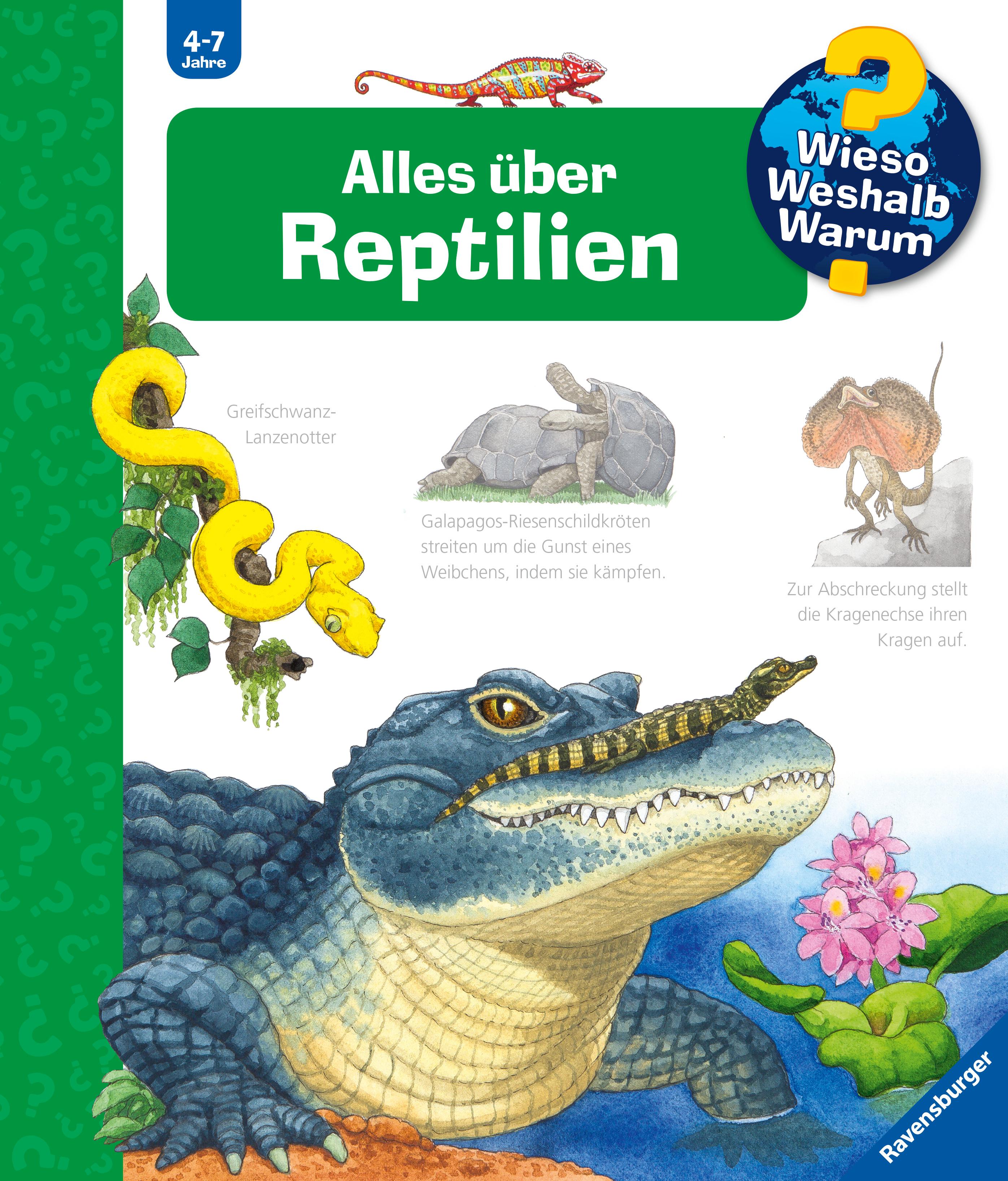 Wieso? Weshalb? Warum? (SW900), Band: 64  - Alles über Reptilien