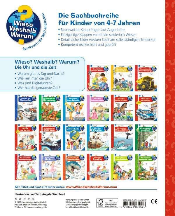 Produktbild Ravensburger - Wieso? Weshalb? Warum? Die Uhr und die Zeit, Band 25 2 von 4
