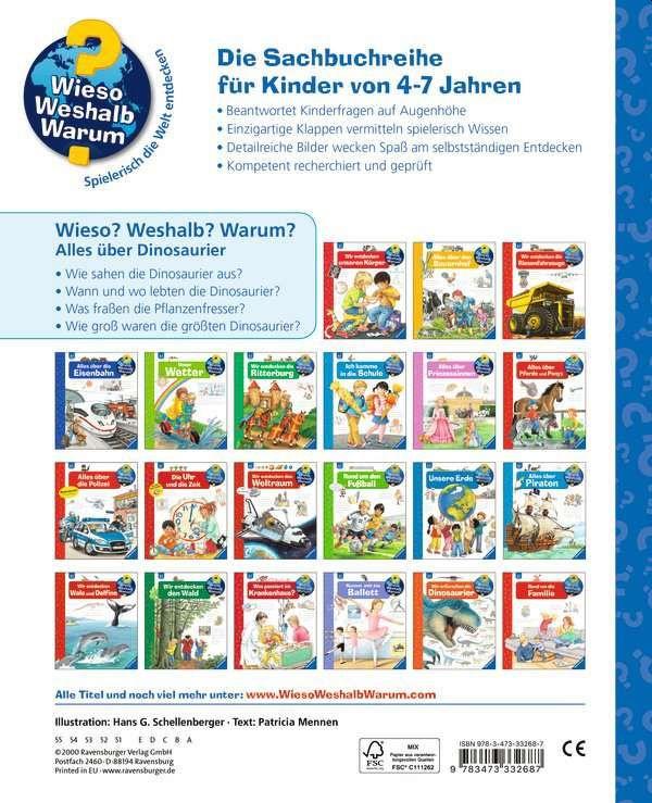 Produktbild Ravensburger - Wieso? Weshalb? Warum? Alles über Dinosaurier, Band 12 2 von 5