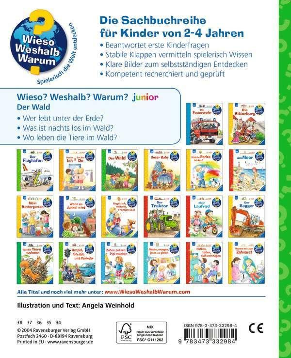 Produktbild Ravensburger - Wieso? Weshalb? Warum? junior: Der Wald, Band 6 2 von 6